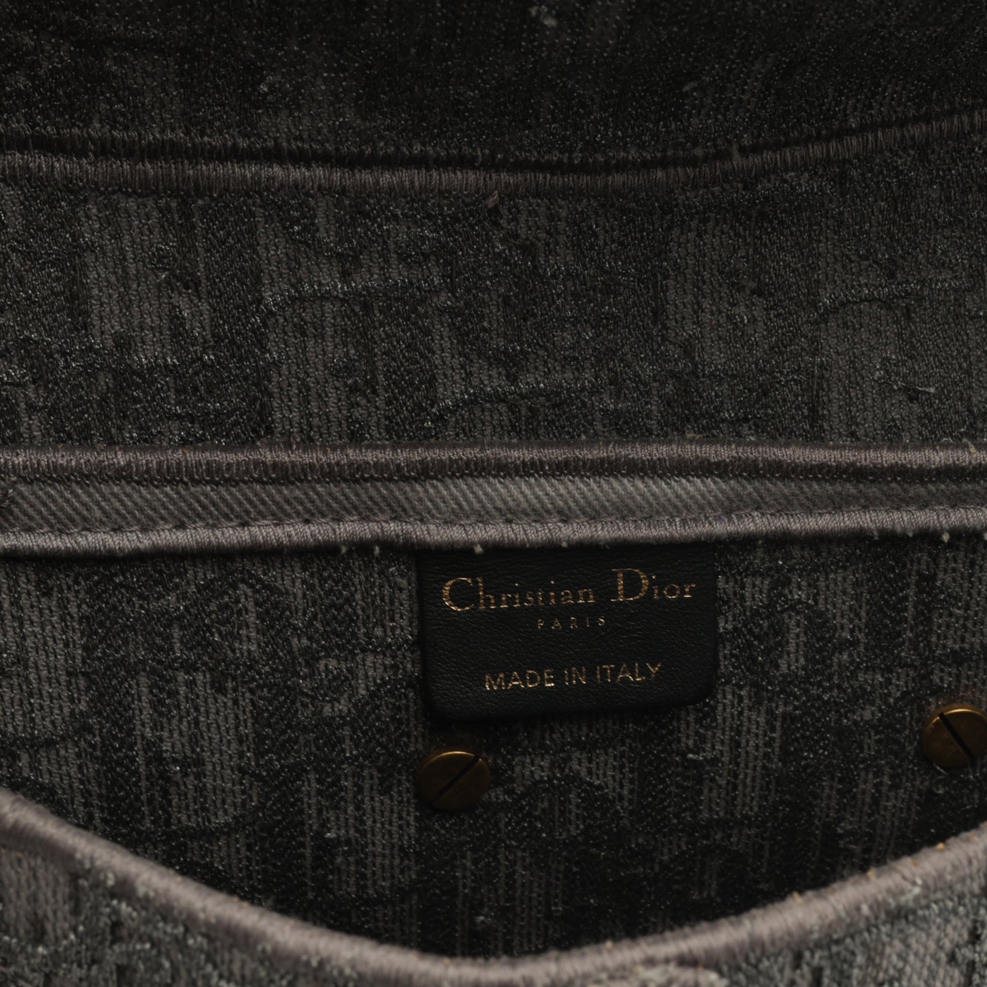 Dior Medium Saddle - Grey Oblique Canvas | Gold Hardware
