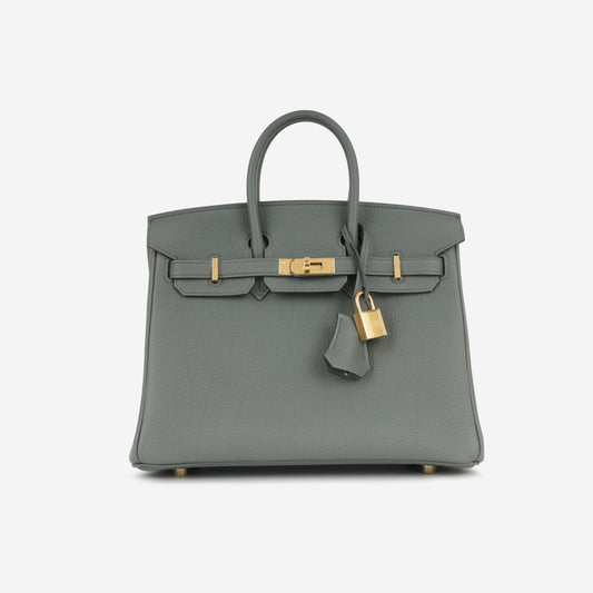 Hermès Birkin 25 - Vert Amande Togo | Gold Hardware