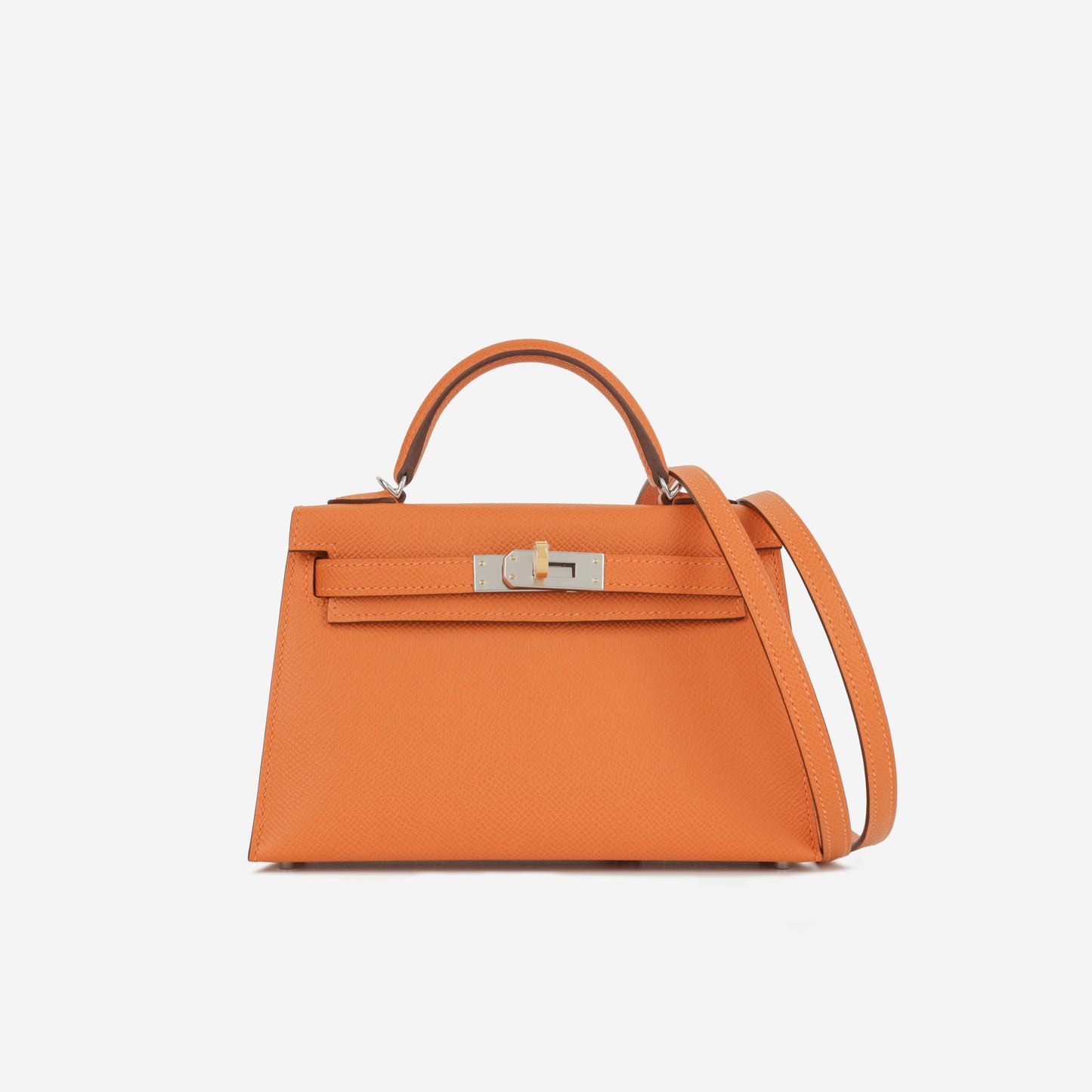 Hermès Mini Kelly 20 – Orange Epsom Electrum Hardware Store