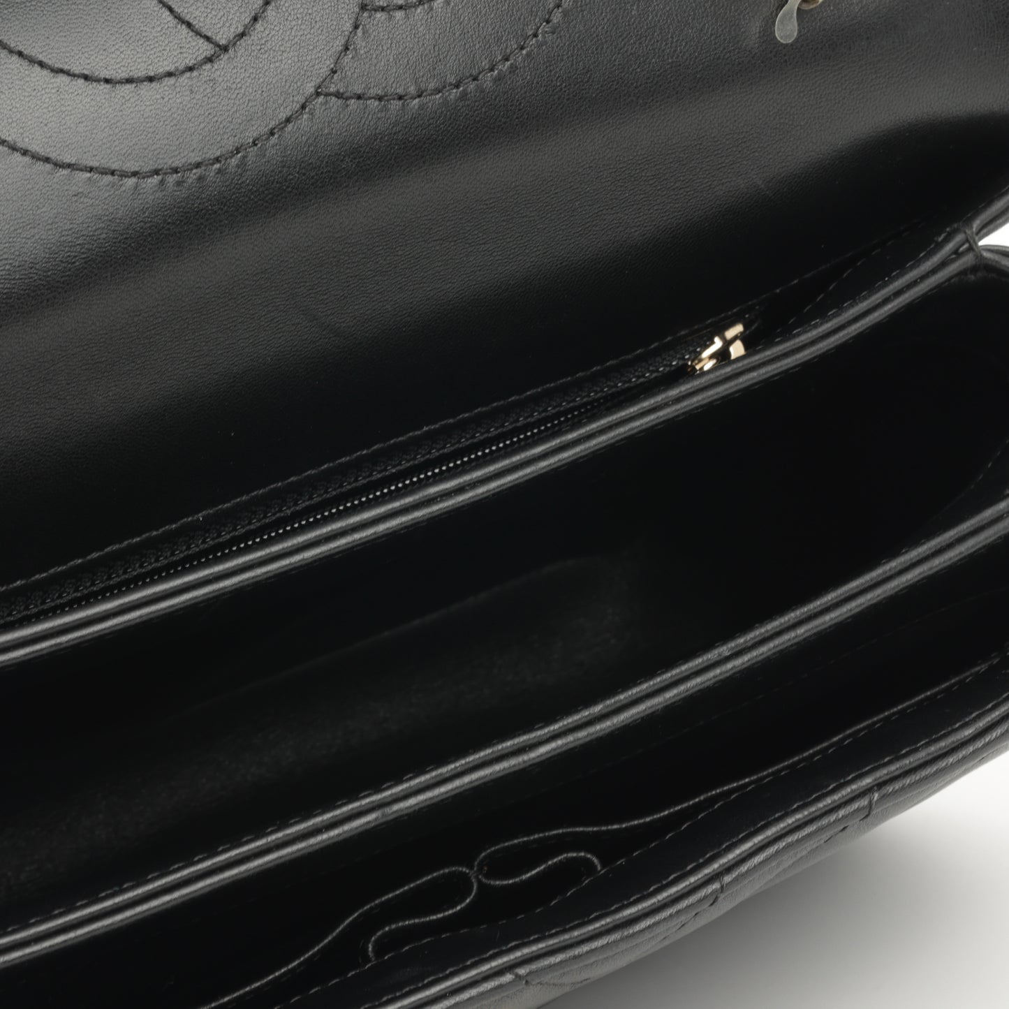 Chanel Small Trendy CC Flap Bag - Black Lambskin | Champagne Gold Hardware