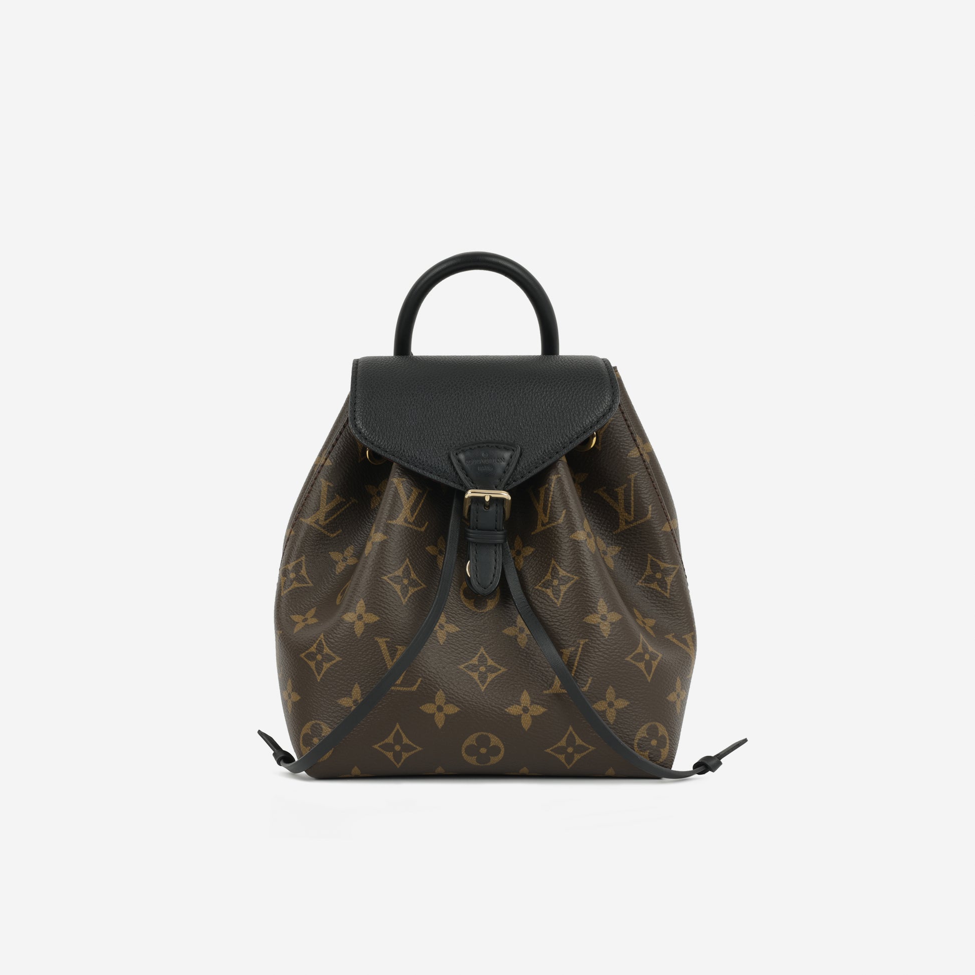 Louis Vuitton - Montsouris Backpack BB - Monogram Black Trim GHW - Pre-Loved
