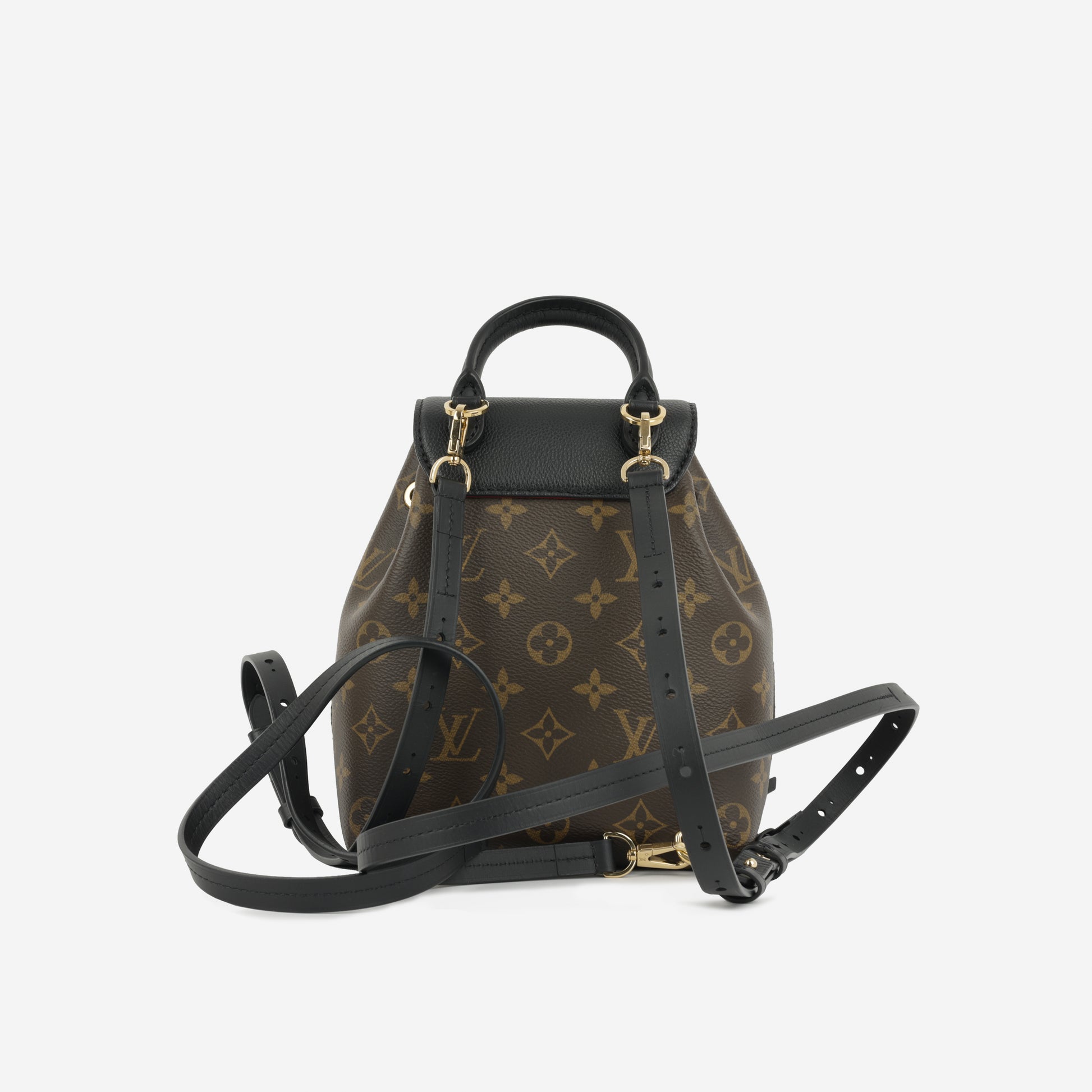Louis Vuitton - Montsouris Backpack BB - Monogram Black Trim GHW - Pre-Loved