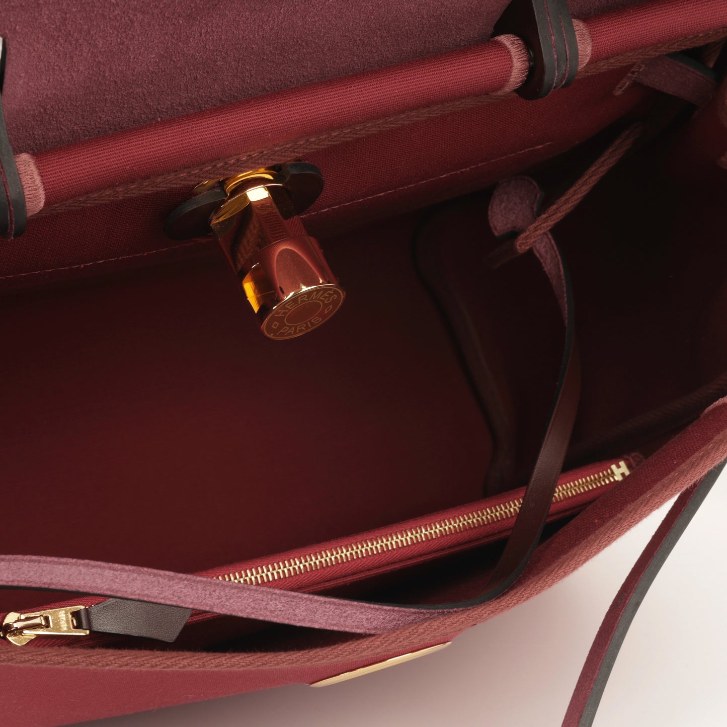 Hermès Herbag 31 - Rubis / Rouge Sellier