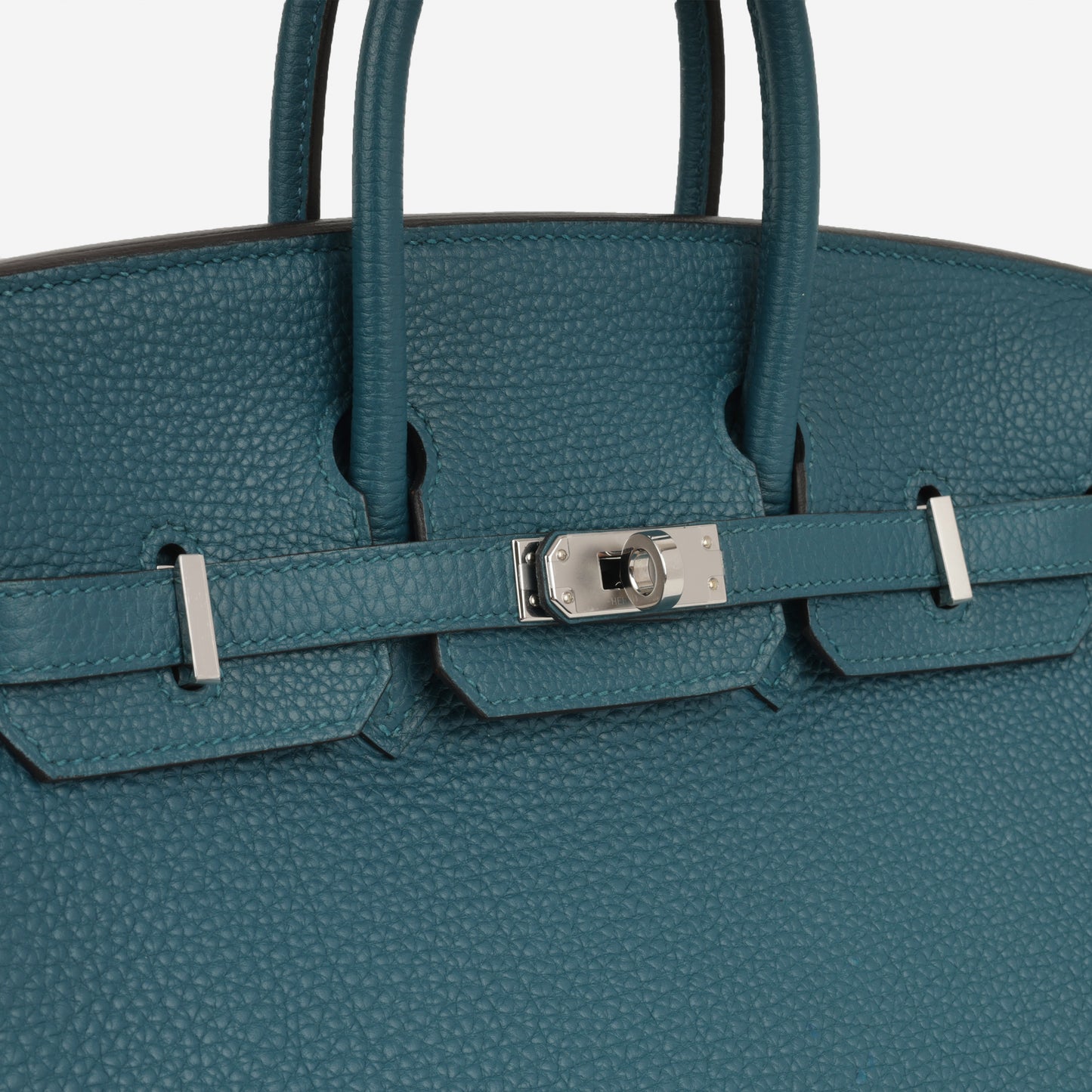 Hermès Birkin 25 Verso - Vert Bosphore / Bleu Ocean
