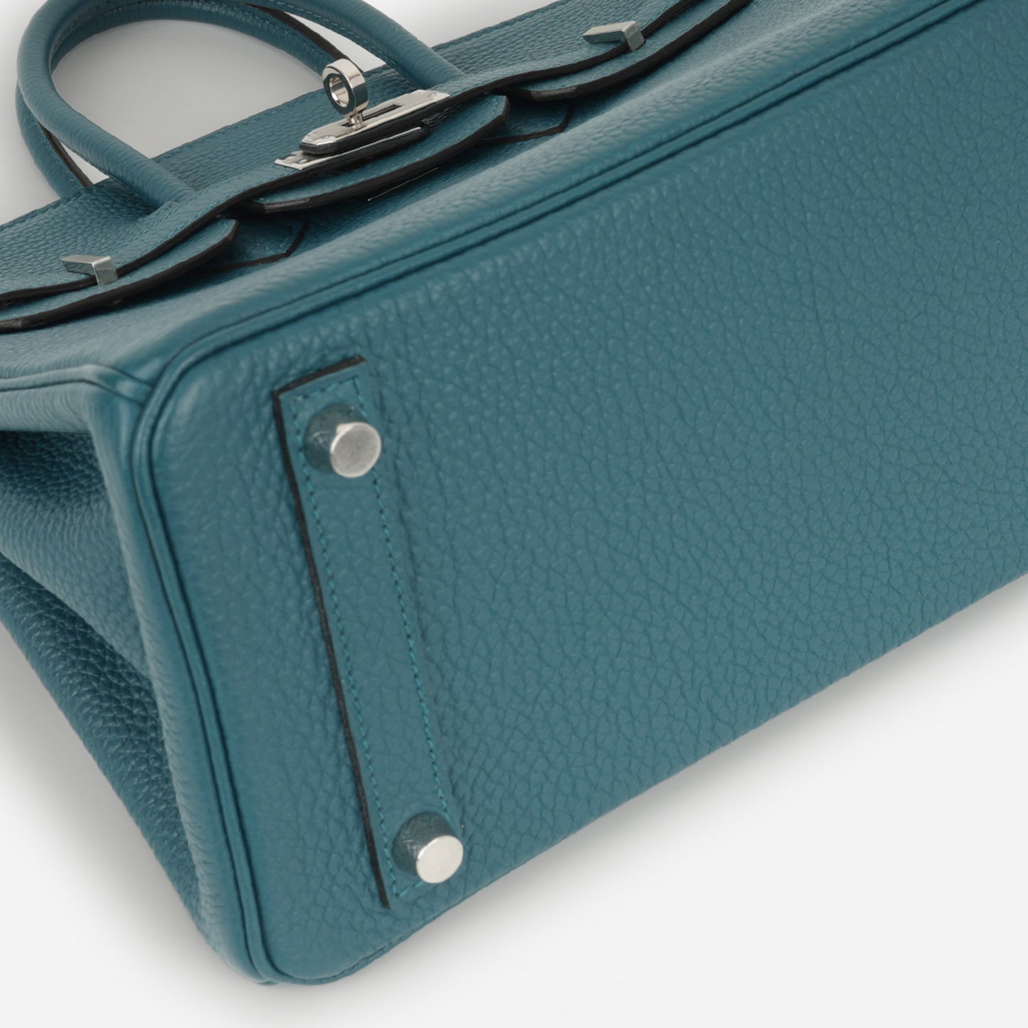 Hermès Birkin 25 Verso - Vert Bosphore / Bleu Ocean