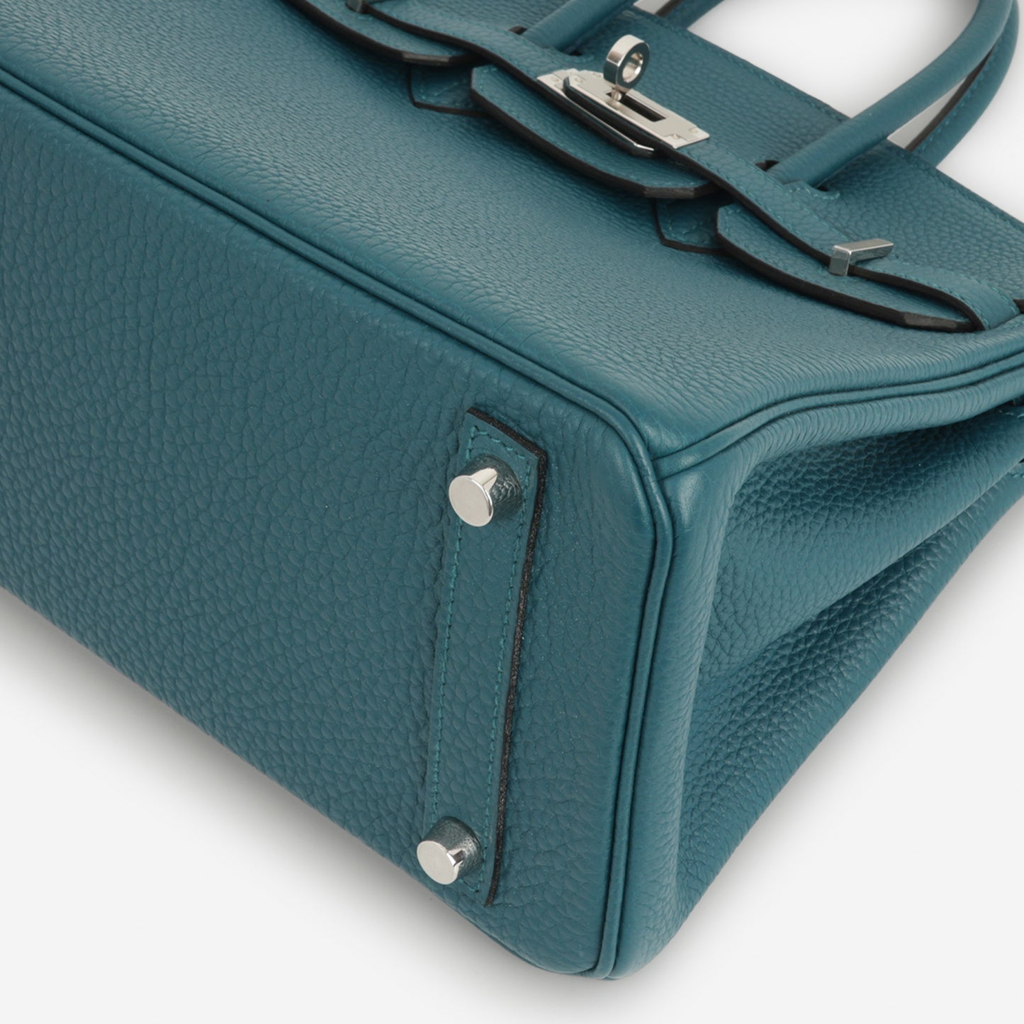Hermès Birkin 25 Verso - Vert Bosphore / Bleu Ocean