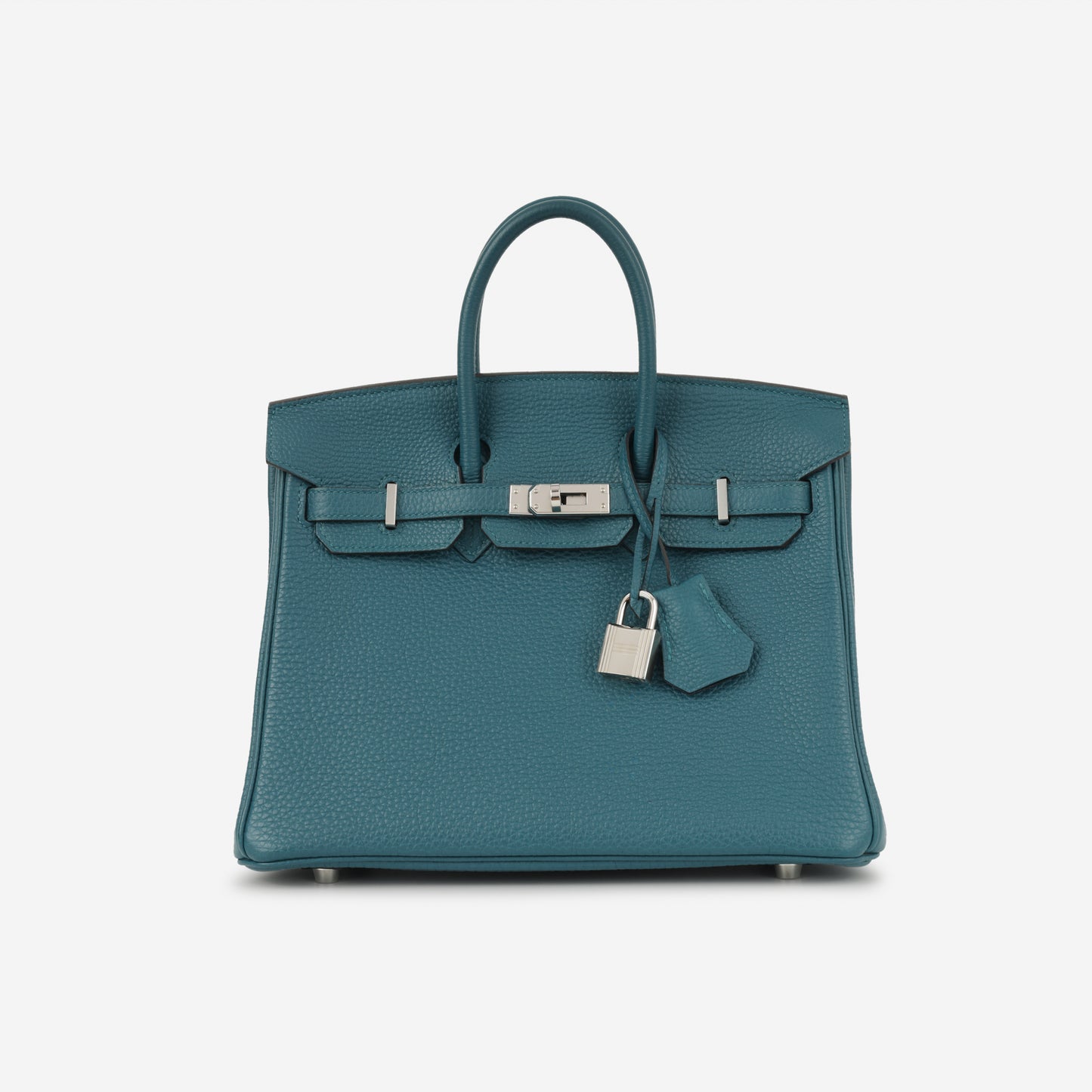 Hermès Birkin 25 Verso - Vert Bosphore / Bleu Ocean