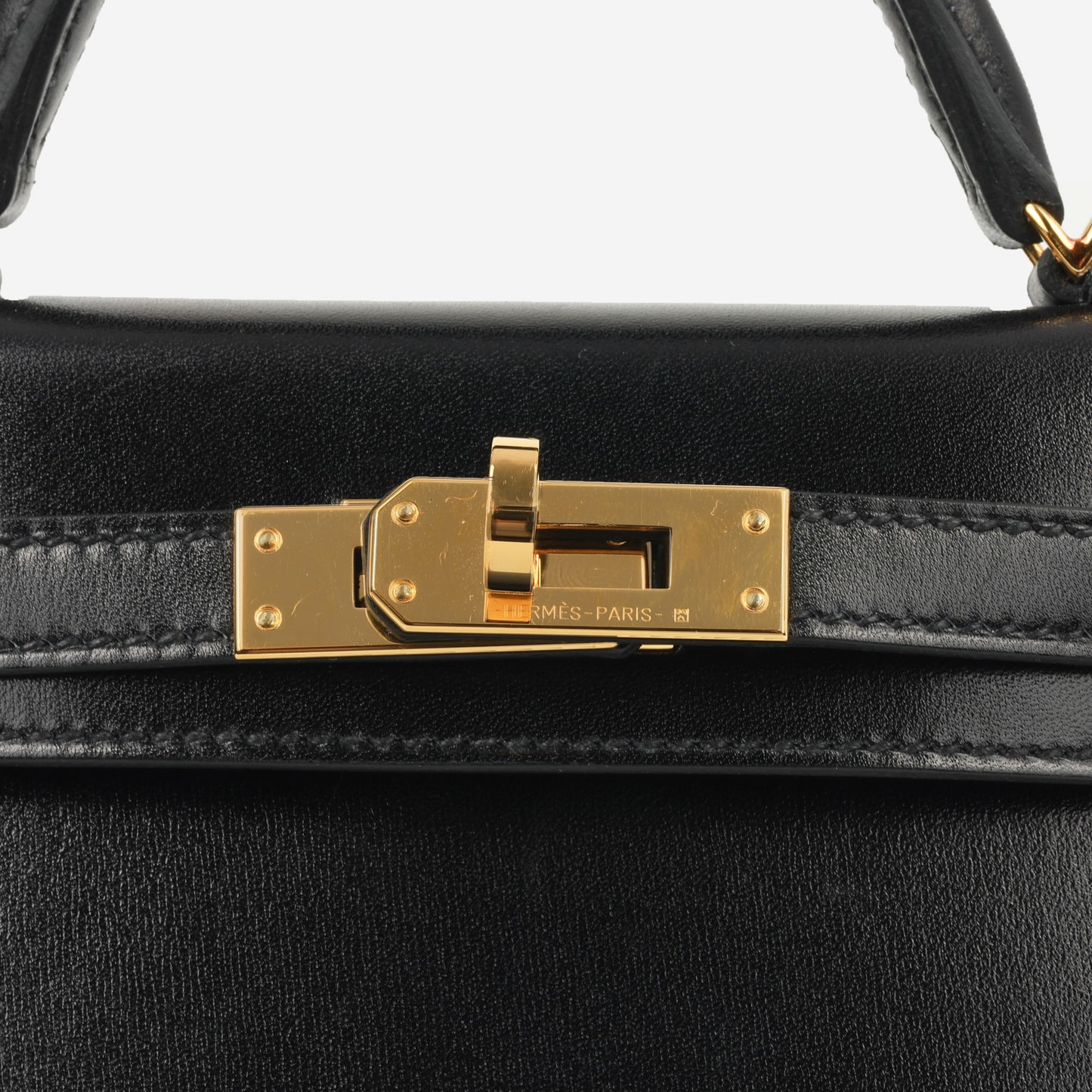Hermès Mini Kelly - Black Box Calf