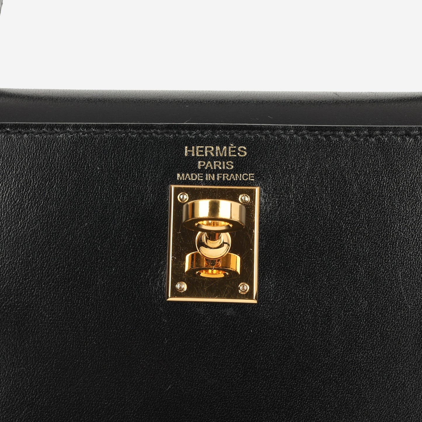 Hermès Kelly 25 - Noir Box Calf