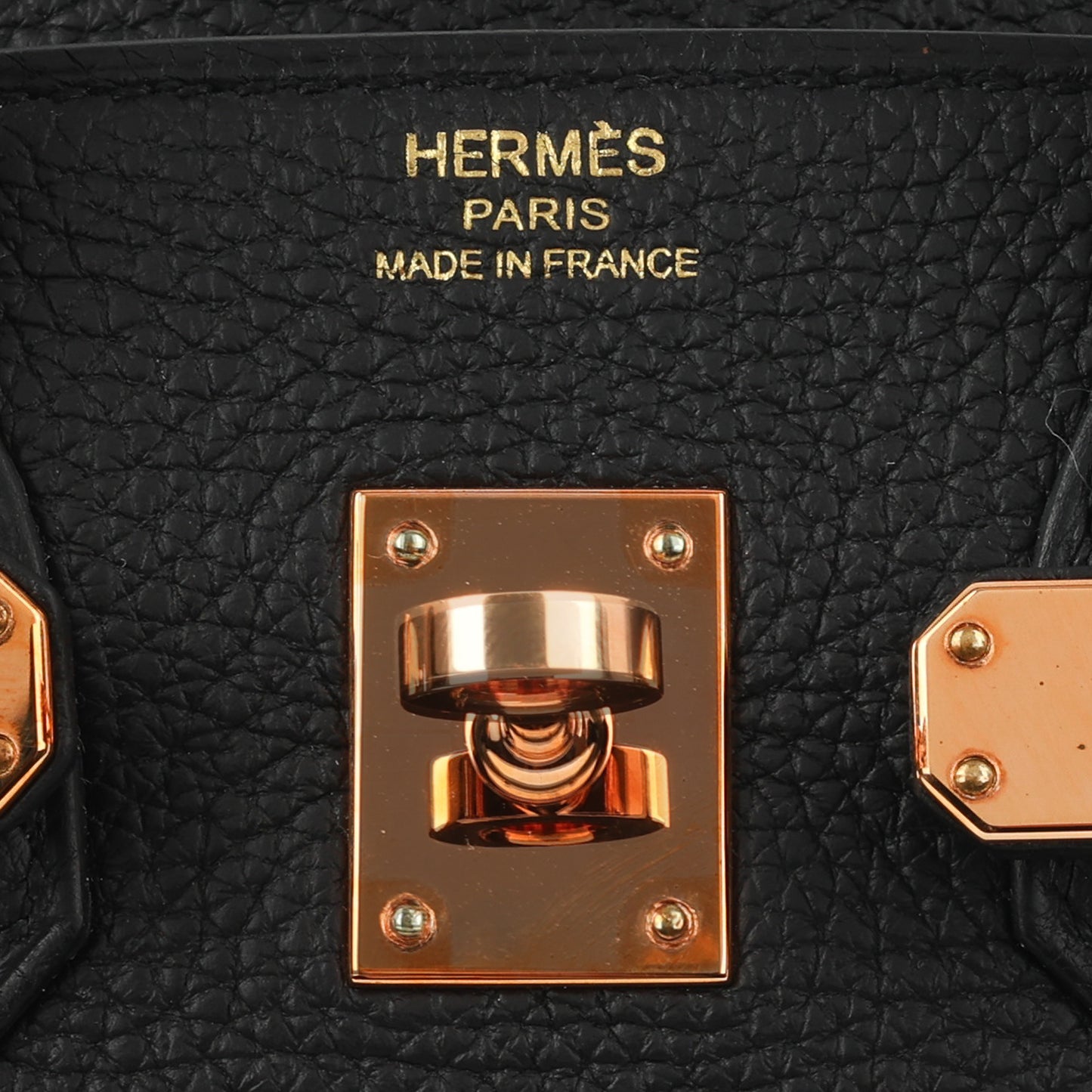 Hermès Birkin 25 - Noir Togo Rose Gold