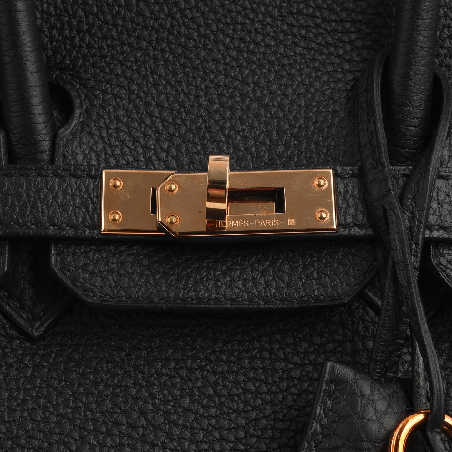 Hermès Birkin 25 - Noir Togo Rose Gold