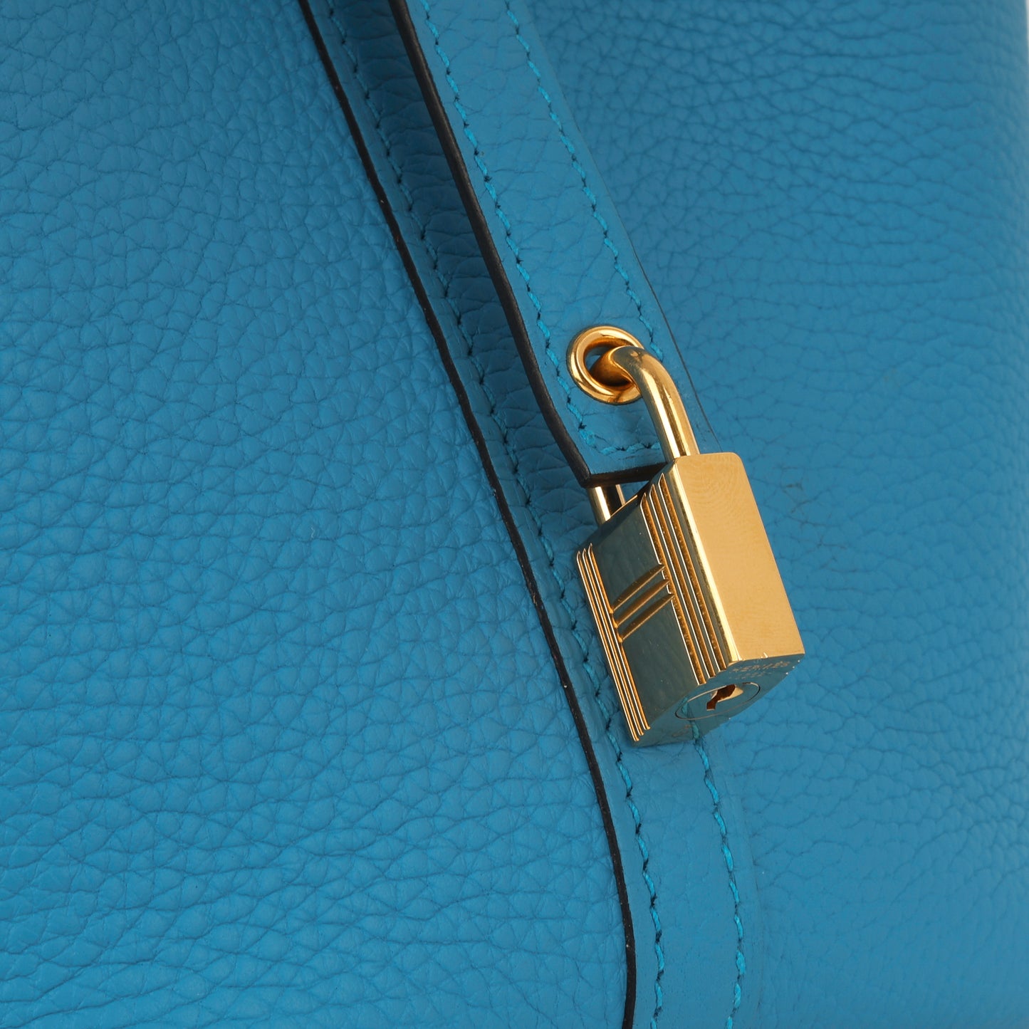 Hermès Picotin 18 - Bleu Zanzibar Clemence | Gold Hardware
