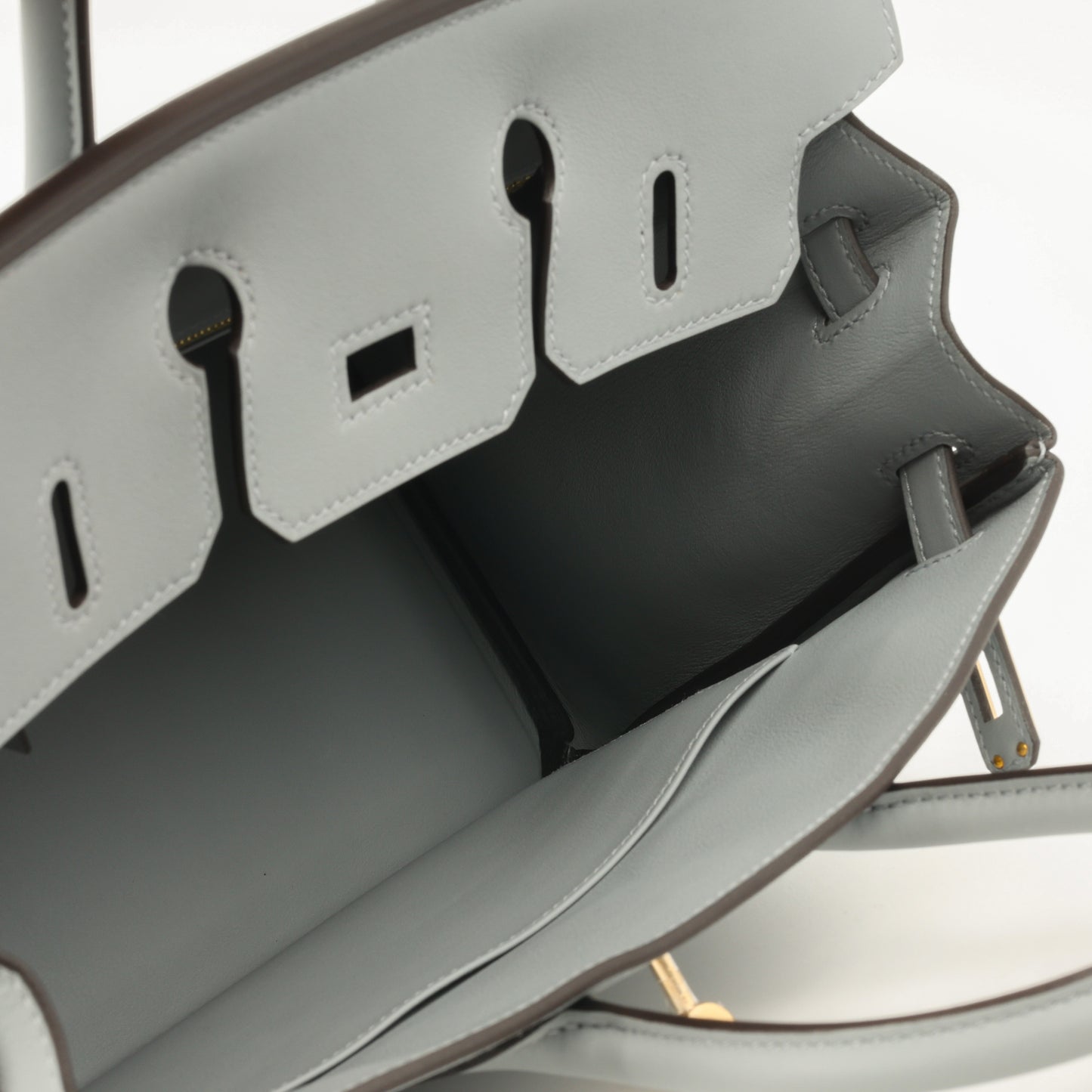 Hermès Birkin 25 - Gris Pantin Swift | Gold hardware