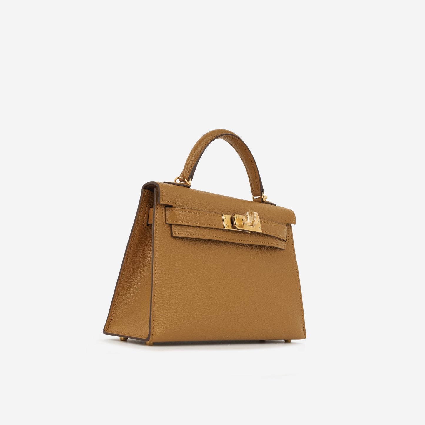 Hermès Verso Mini Kelly - Caramel / Cacao