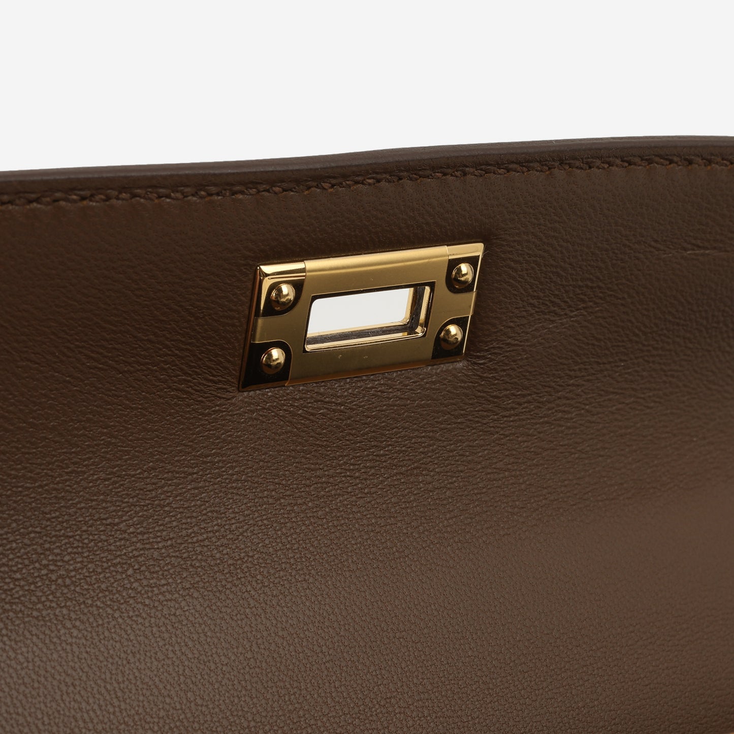 Hermès Verso Mini Kelly - Caramel / Cacao