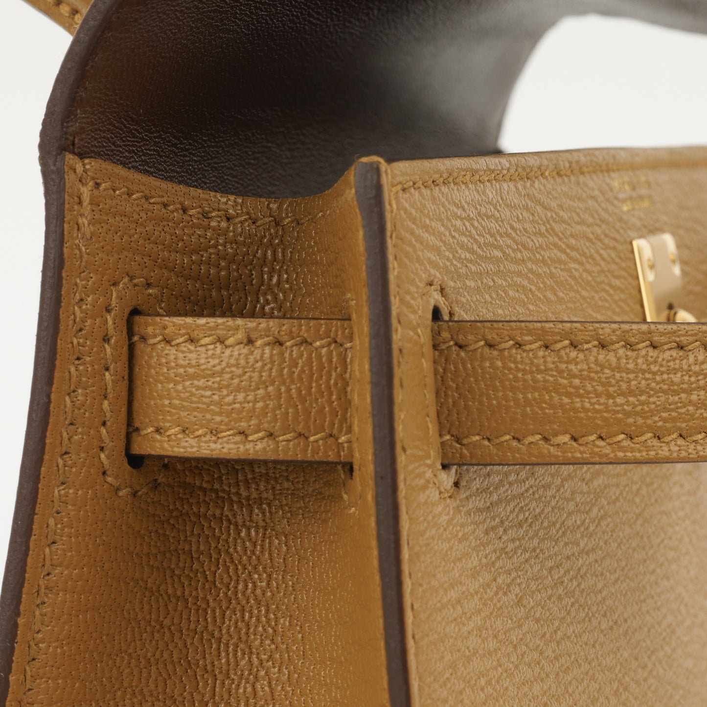 Hermès Verso Mini Kelly - Caramel / Cacao