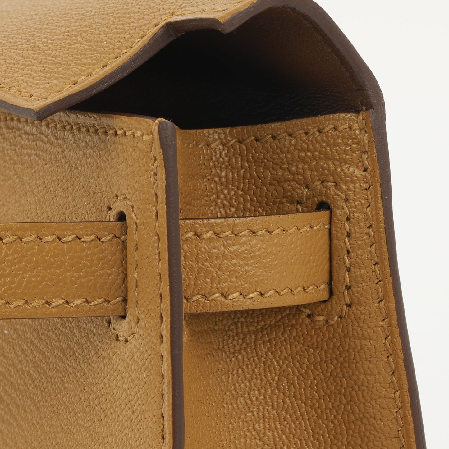 Hermès Verso Mini Kelly - Caramel / Cacao