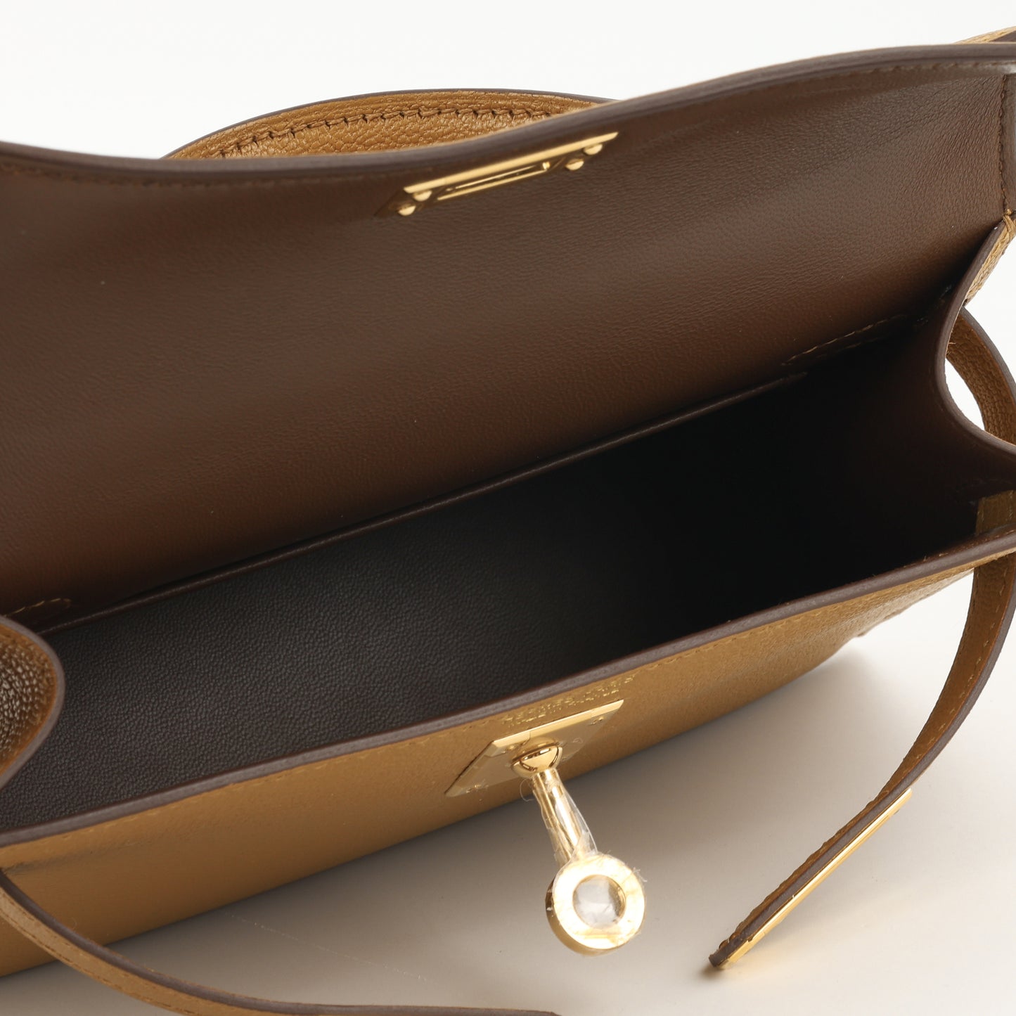 Hermès Verso Mini Kelly - Caramel / Cacao