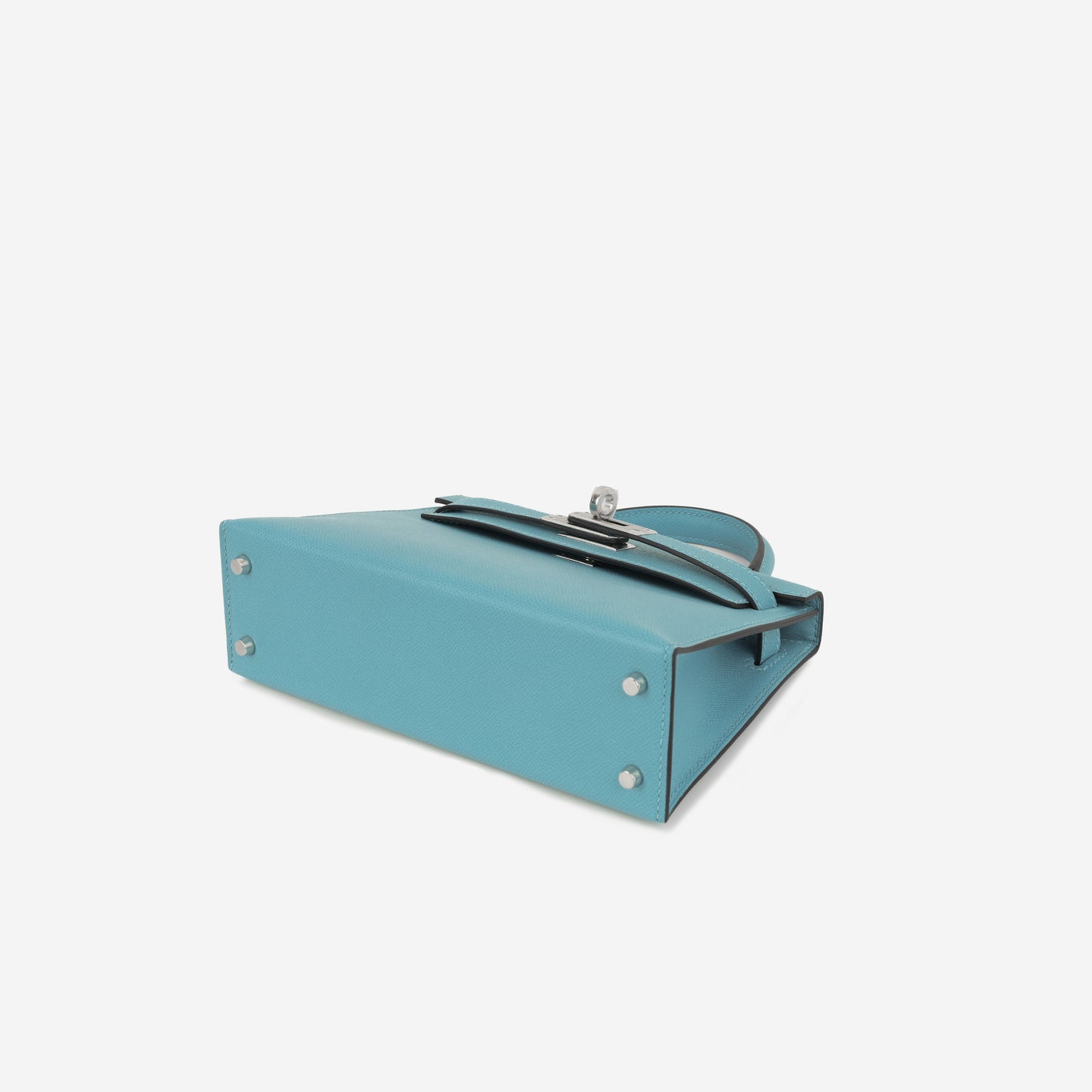 Hermès Mini Kelly 20 II - Bleu Du Nord Madame | Palladium