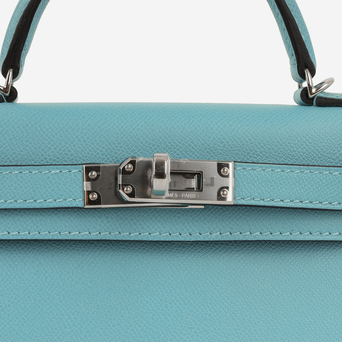 Hermès Mini Kelly 20 II - Bleu Du Nord Madame | Palladium