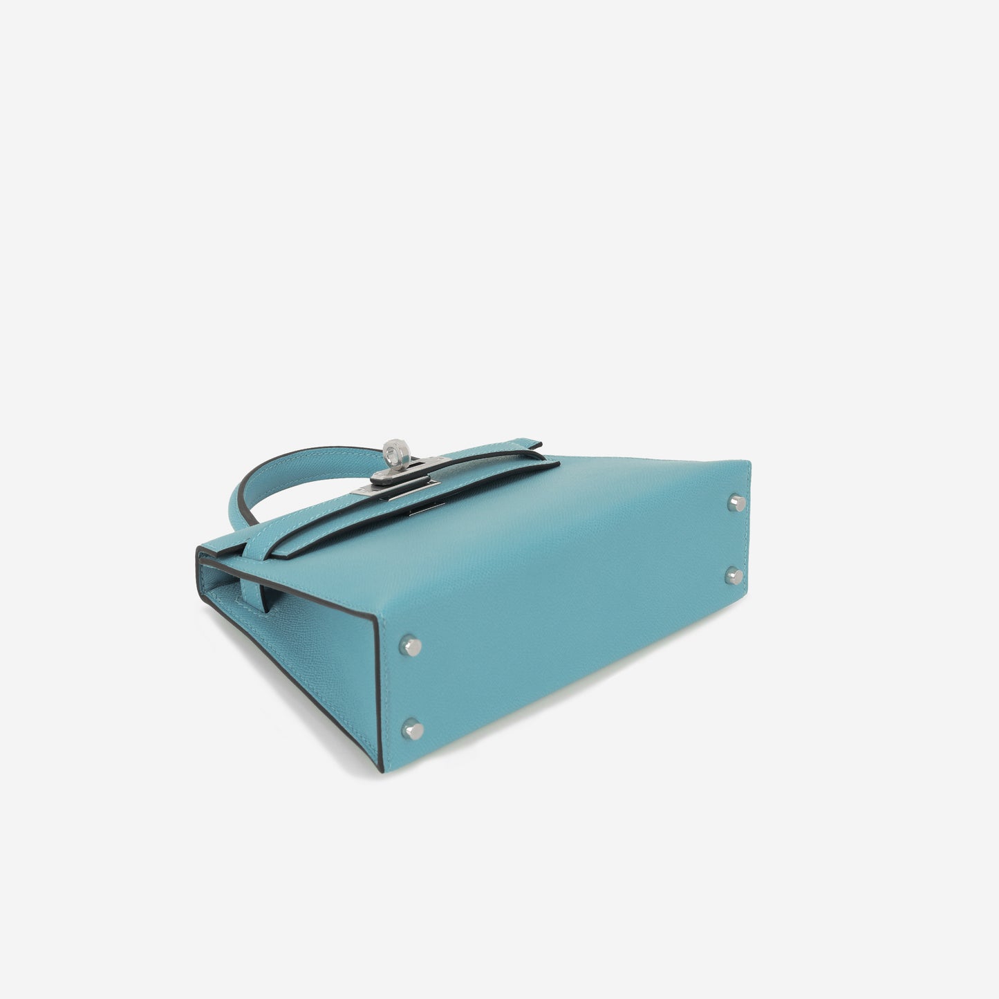 Hermès Mini Kelly 20 II - Bleu Du Nord Madame | Palladium