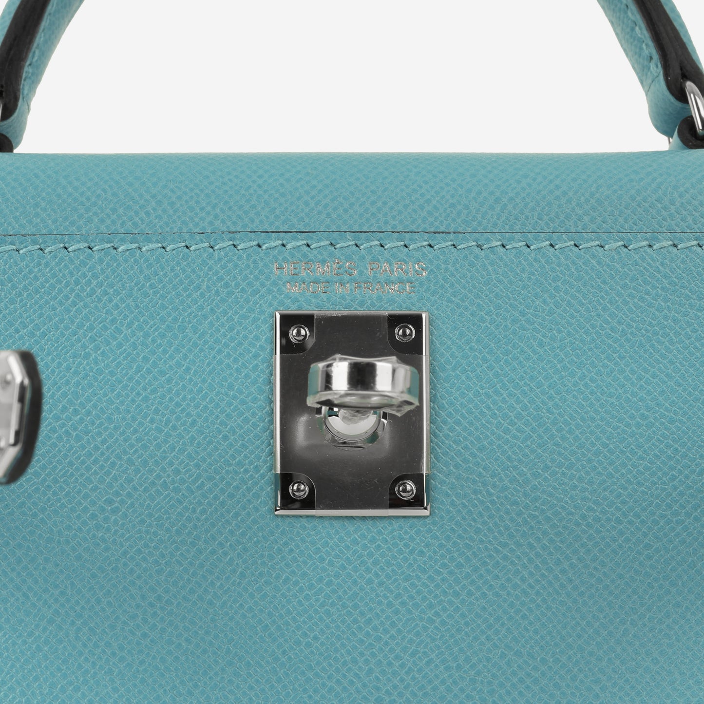Hermès Mini Kelly 20 II - Bleu Du Nord Madame | Palladium