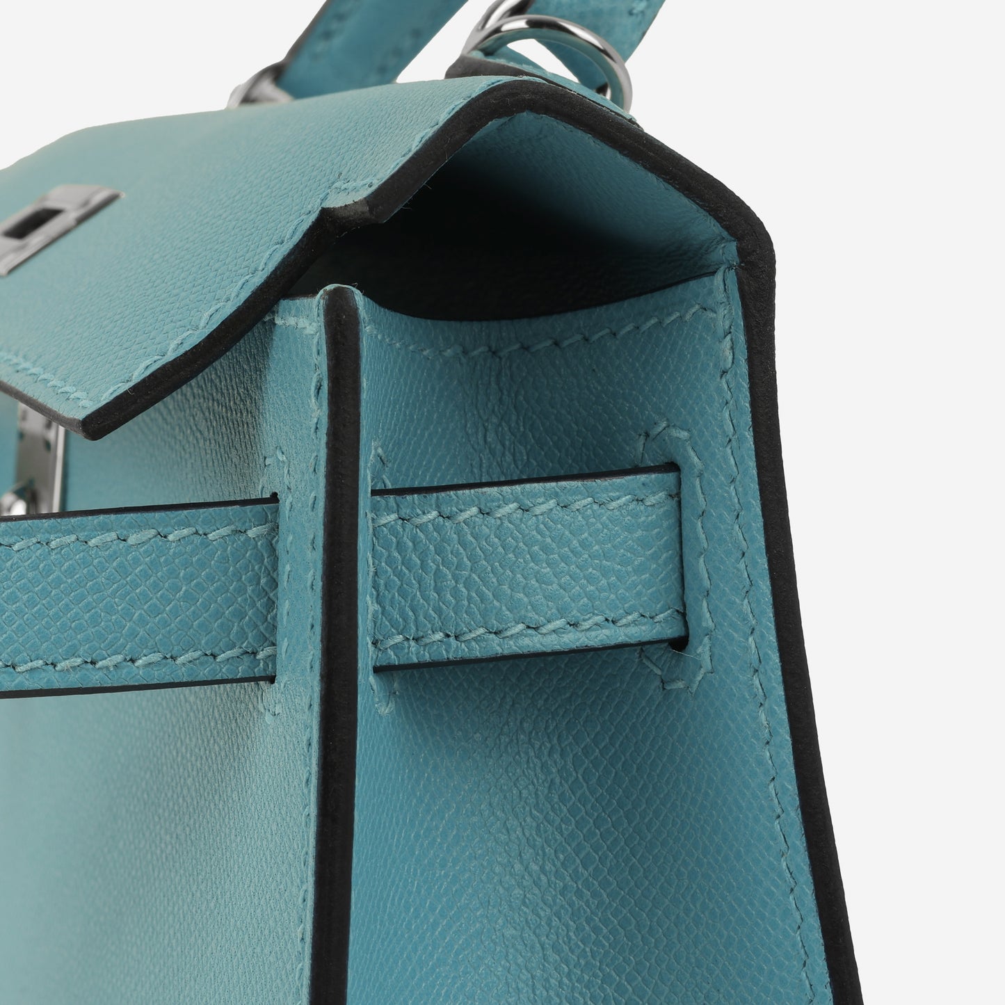 Hermès Mini Kelly 20 II - Bleu Du Nord Madame | Palladium