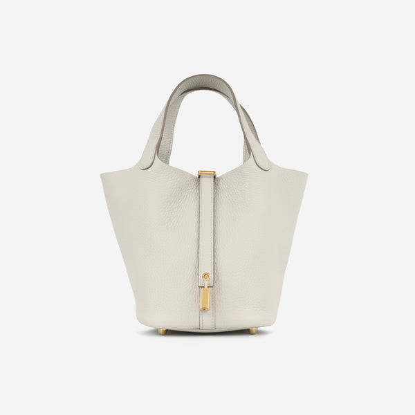 HERMES アイボリー カットソー BO6584HERMESPICOTIN18-