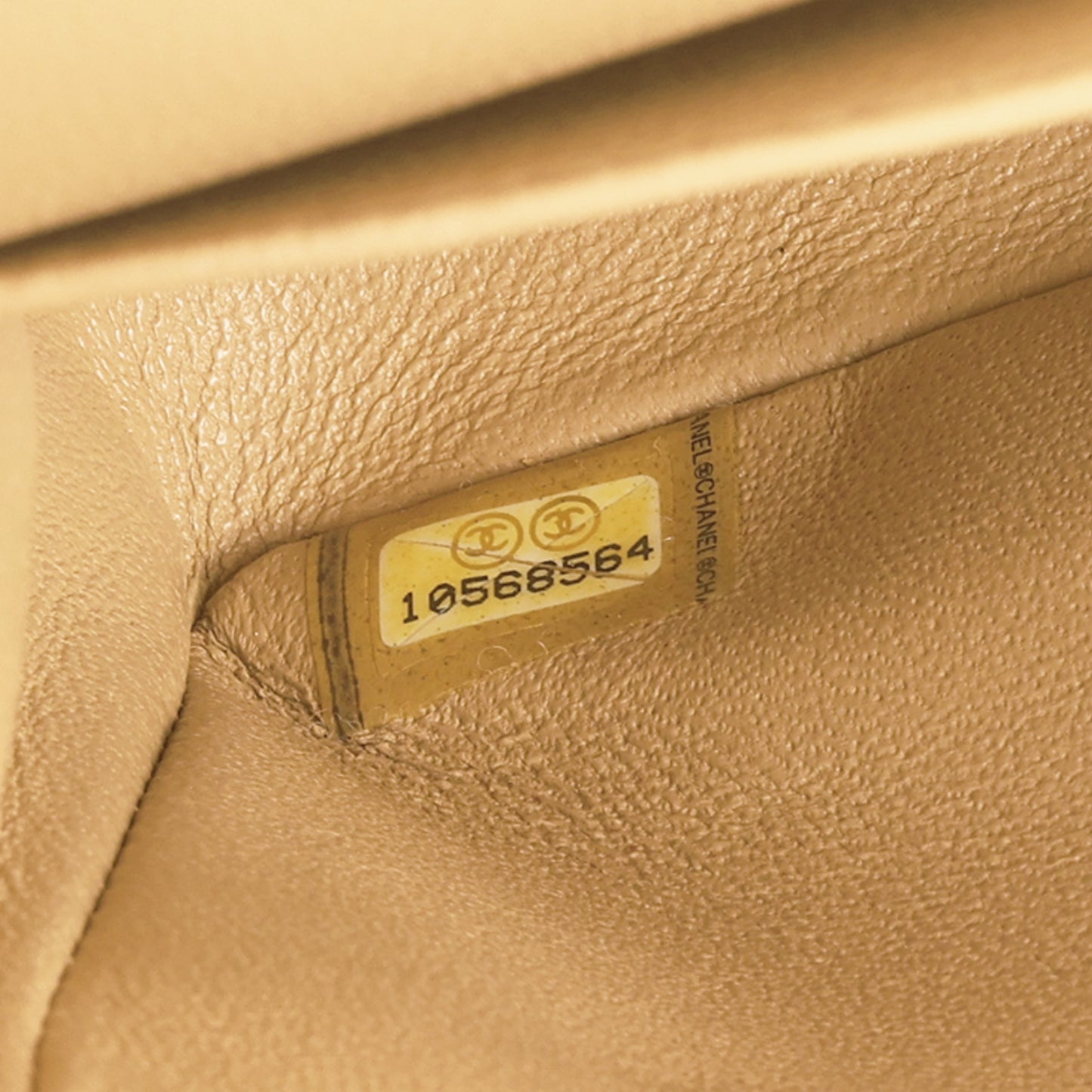 Chanel Vintage Medium Classic Flap - Beige Lambskin | Silver Hardware