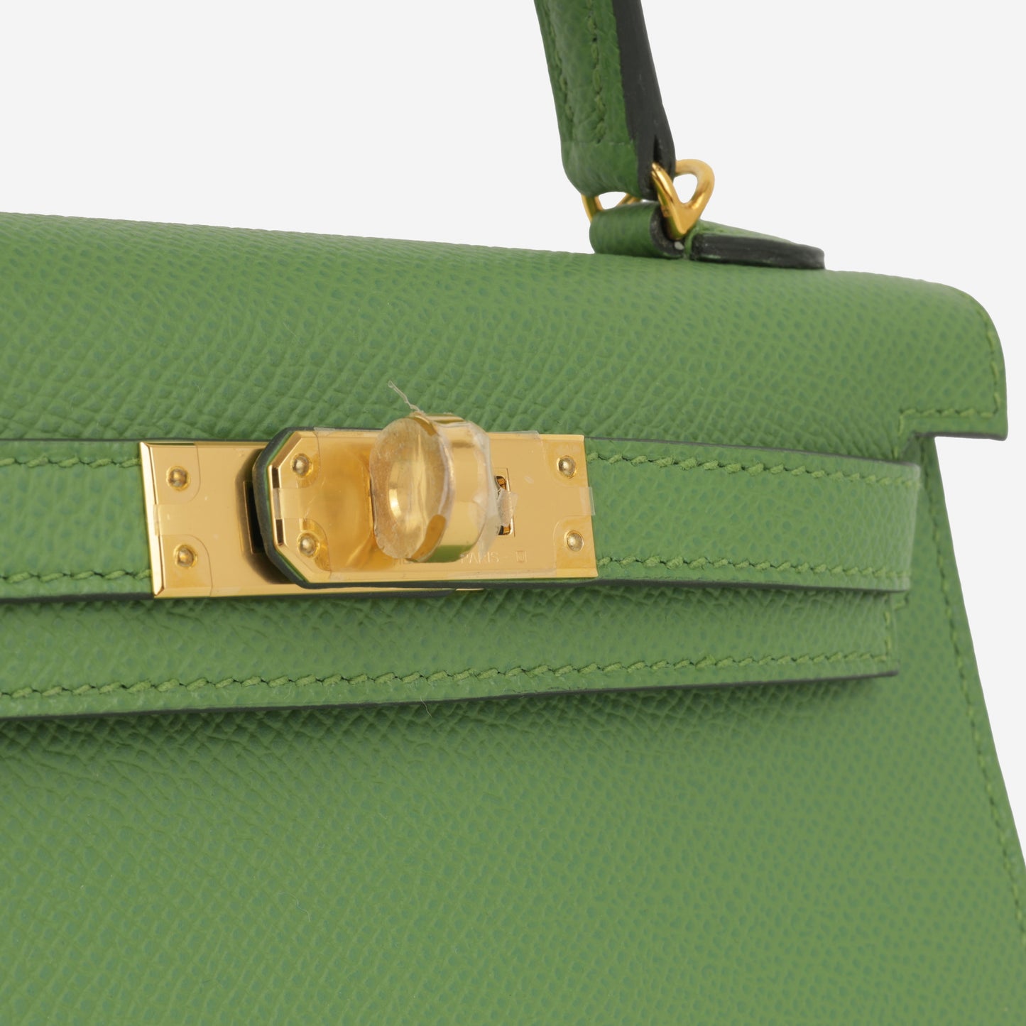 Hermès Mini Kelly - Vert Yucca Epsom | Gold Hardware