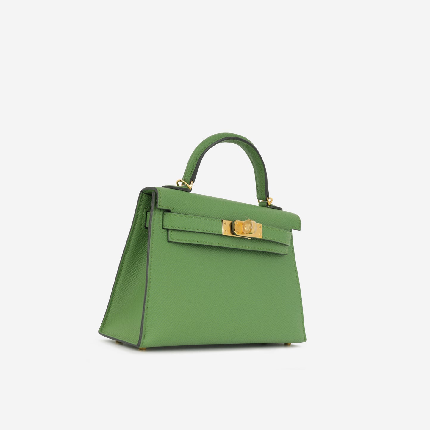 Hermès Mini Kelly - Vert Yucca Epsom | Gold Hardware