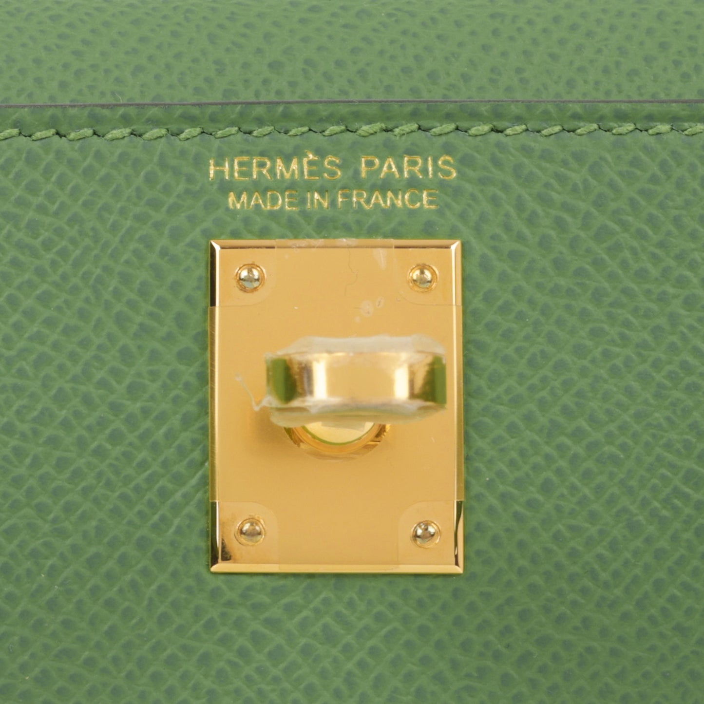 Hermès Mini Kelly - Vert Yucca Epsom | Gold Hardware