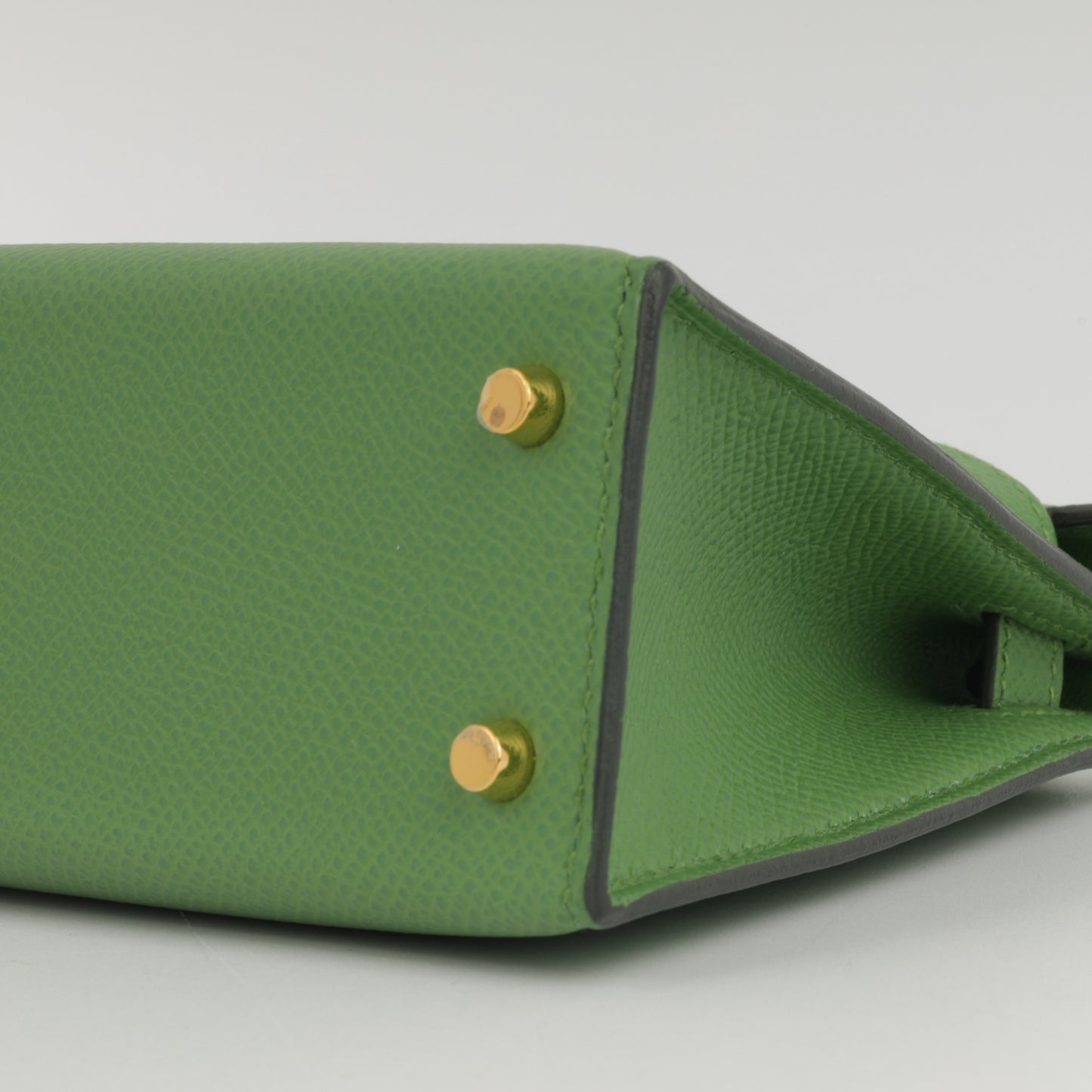Hermès Mini Kelly - Vert Yucca Epsom | Gold Hardware