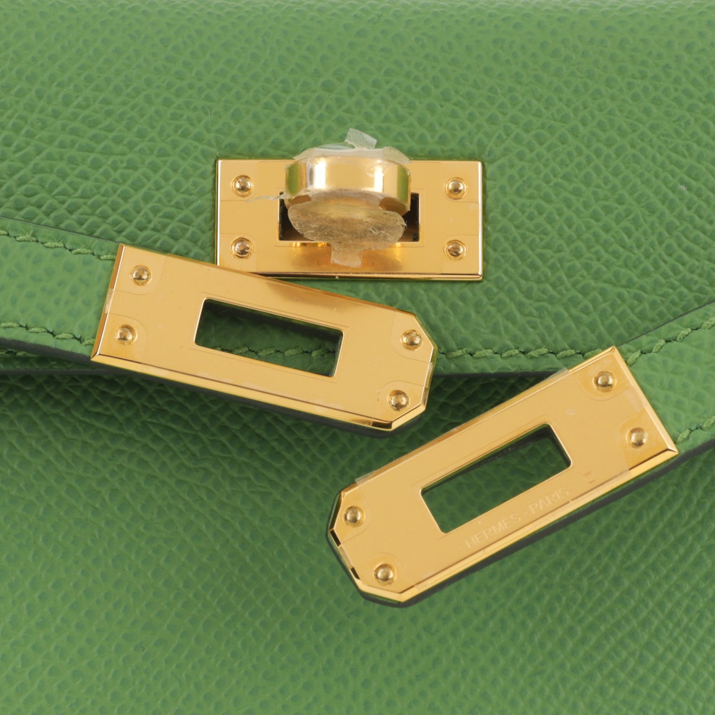 Hermès Mini Kelly - Vert Yucca Epsom | Gold Hardware