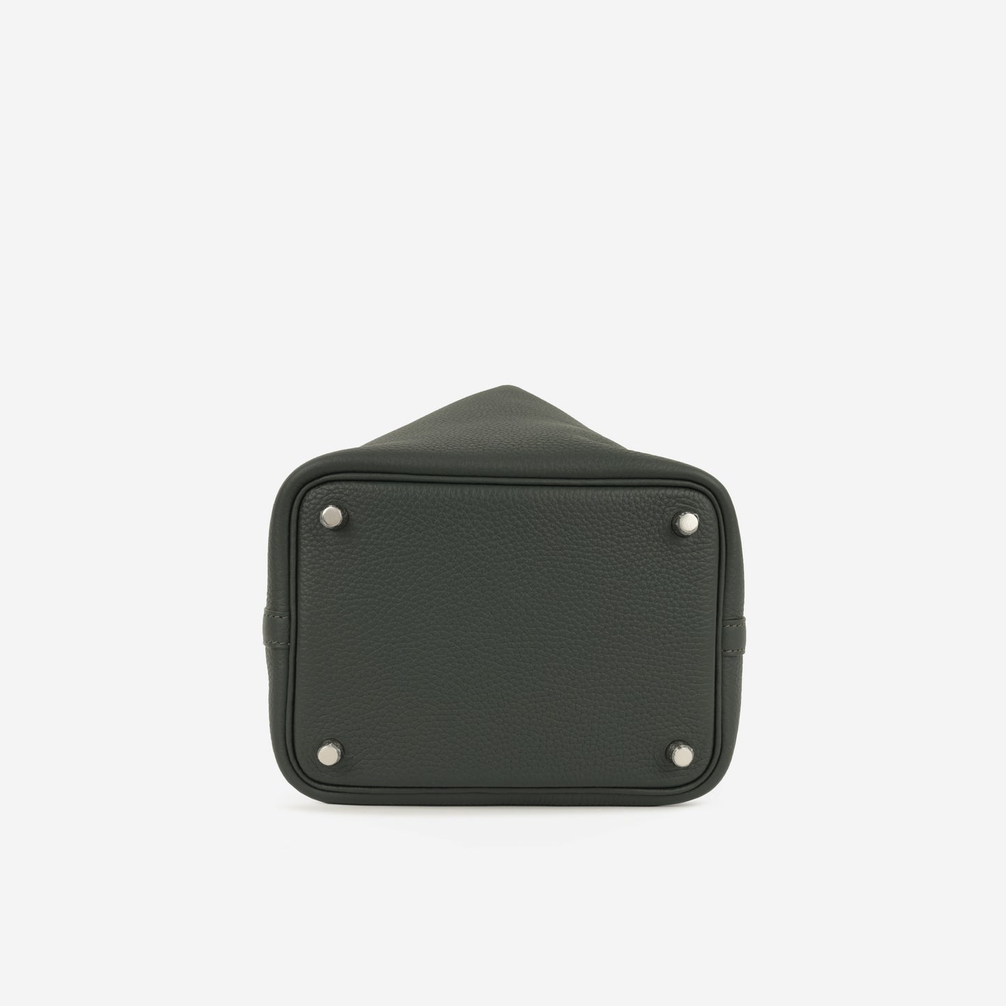 Hermès Picotin 18 Eclat - Vert Mangrove Clemence / Gris Pantin Swift | Palladium Hardware