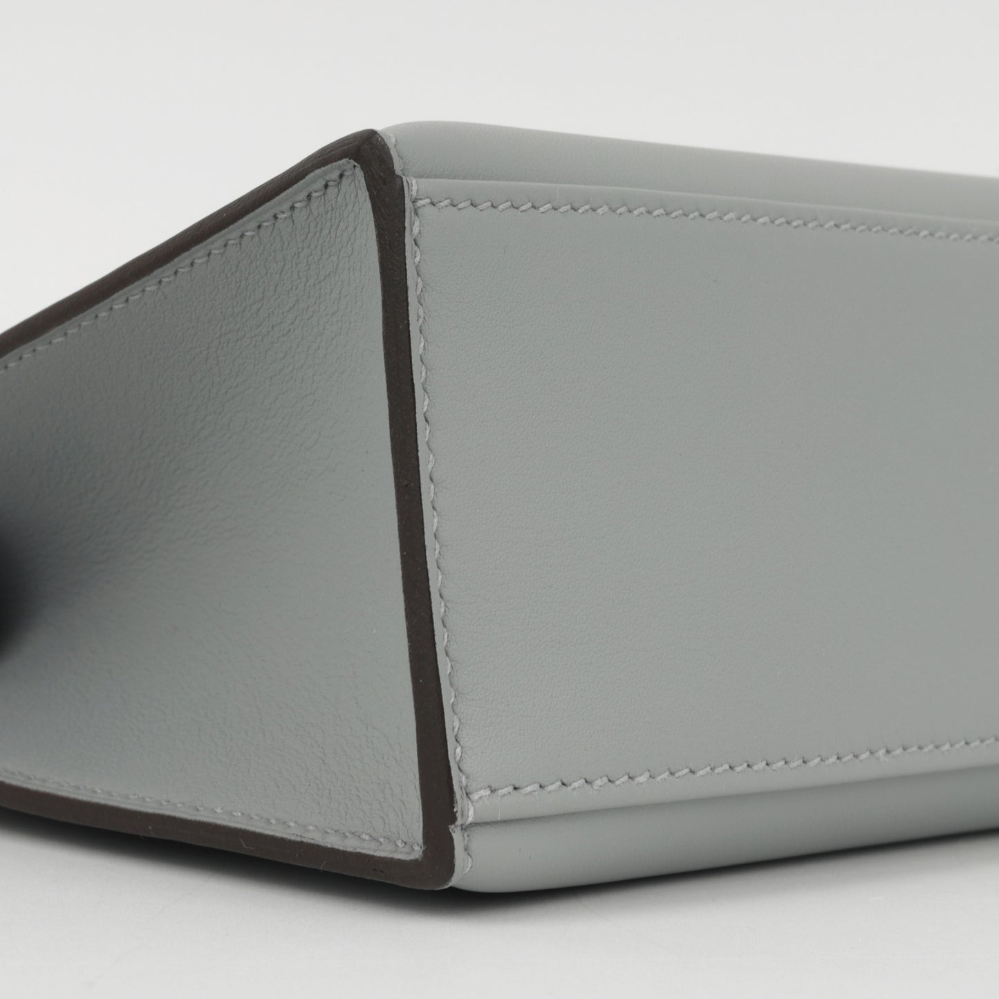 Hermès Kelly Pochette - Gris Pantin Swift | Palladium Hardware