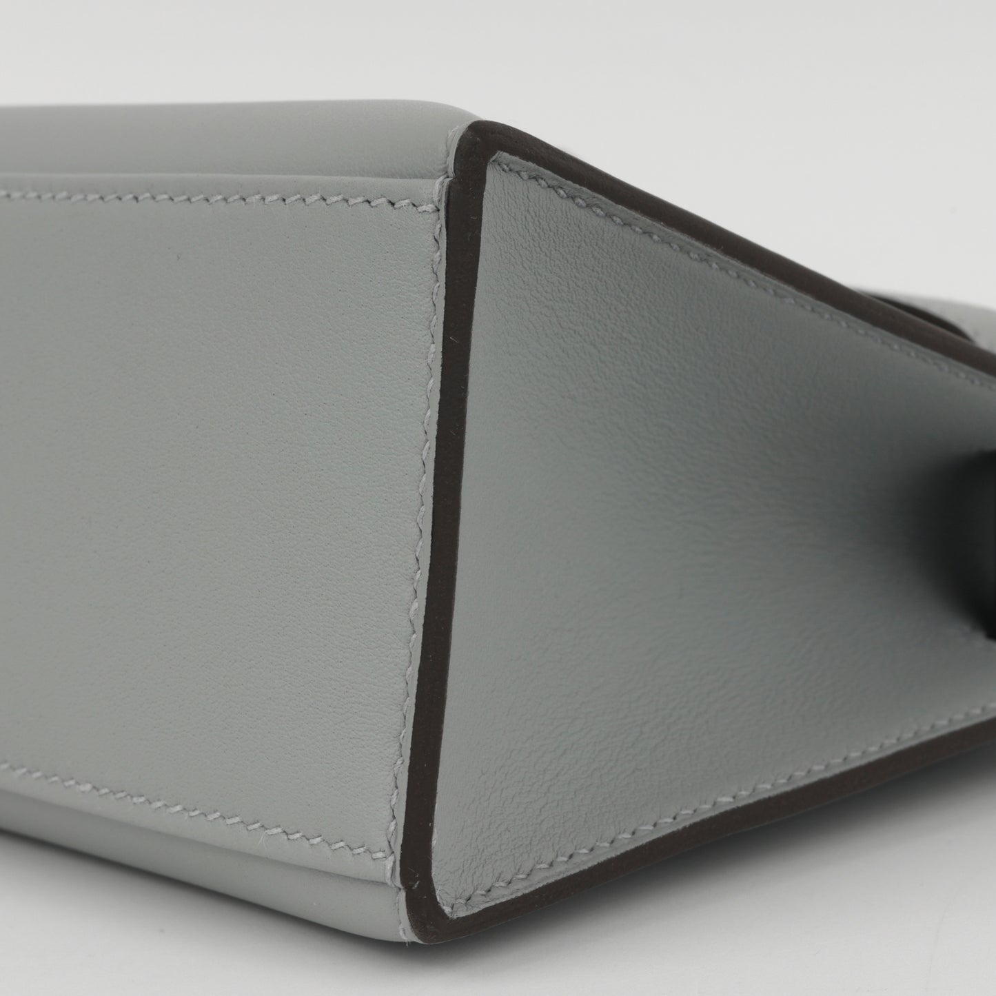 Hermès Kelly Pochette - Gris Pantin Swift | Palladium Hardware