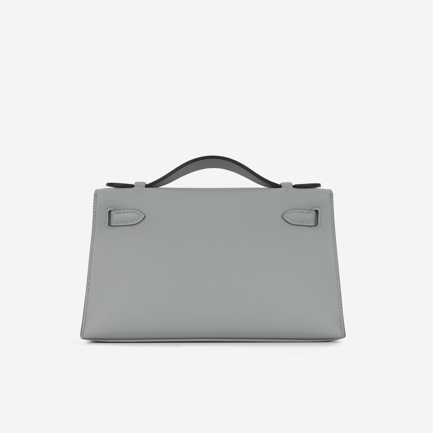 Hermès Kelly Pochette - Gris Pantin Swift | Palladium Hardware