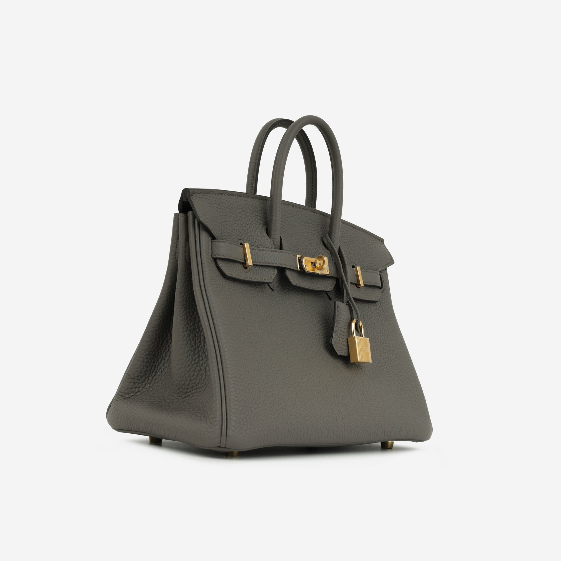 Hermès Birkin 25 – Gris Etain Togo Gold Hardware Unused – Bagista