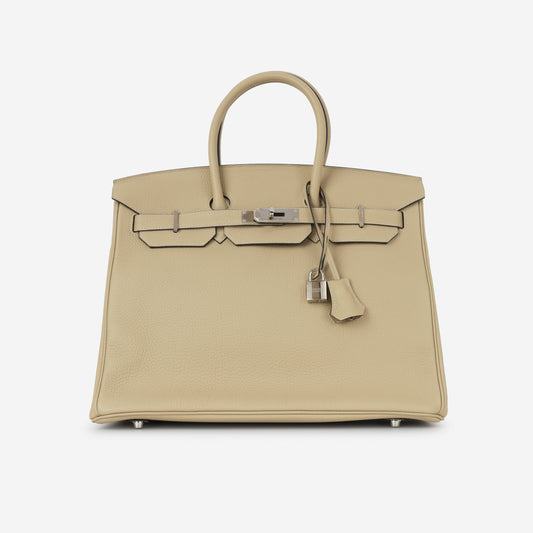 Hermès Birkin 35 - Trench Togo | Palladium Hardware