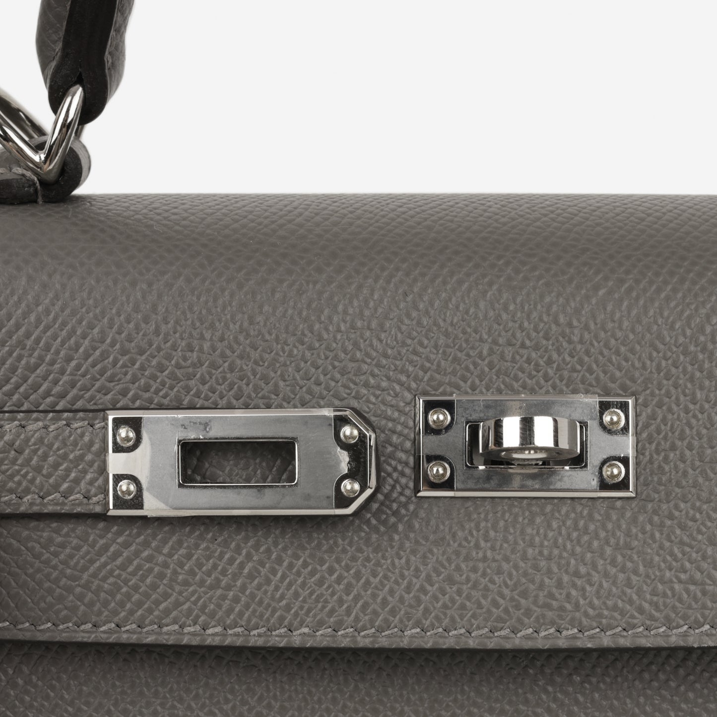 Hermès Kelly 25 - Gris Meyer Epsom | Palladium Hardware