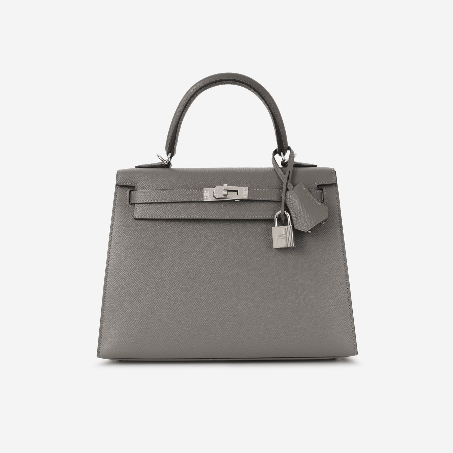 Hermès Kelly 25 - Gris Meyer Epsom | Palladium Hardware