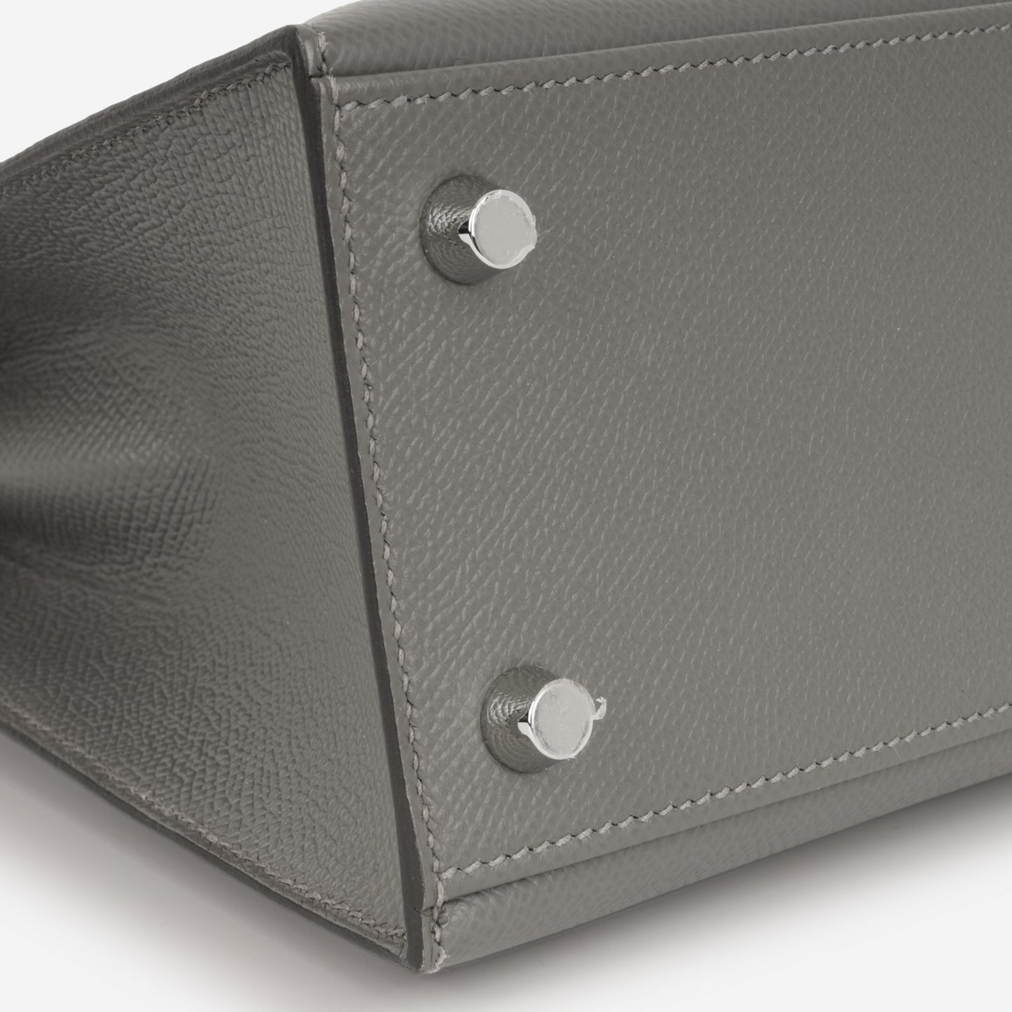 Hermès Kelly 25 - Gris Meyer Epsom | Palladium Hardware