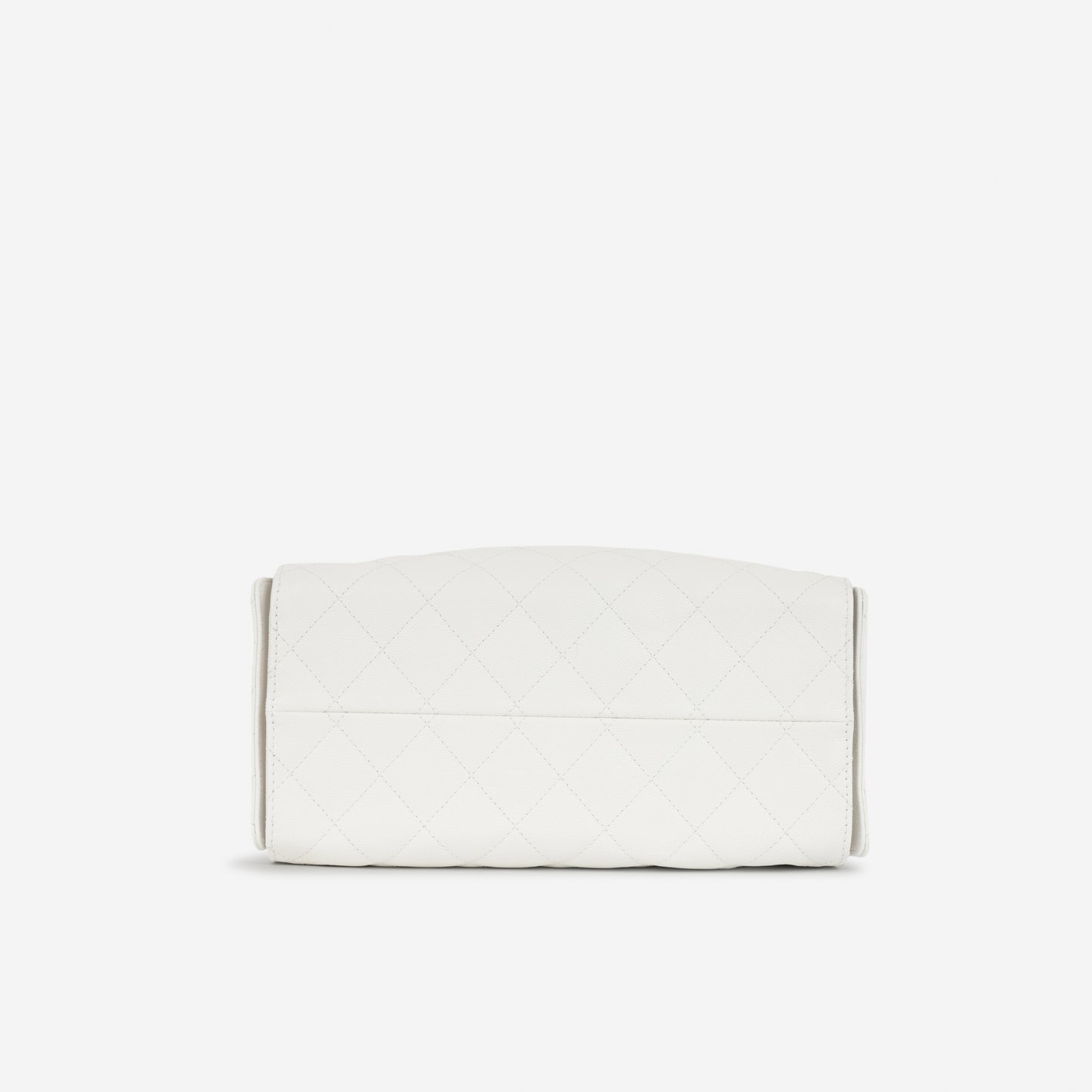 Chanel Small 25 Hobo - White Caviar | Gold Hardware