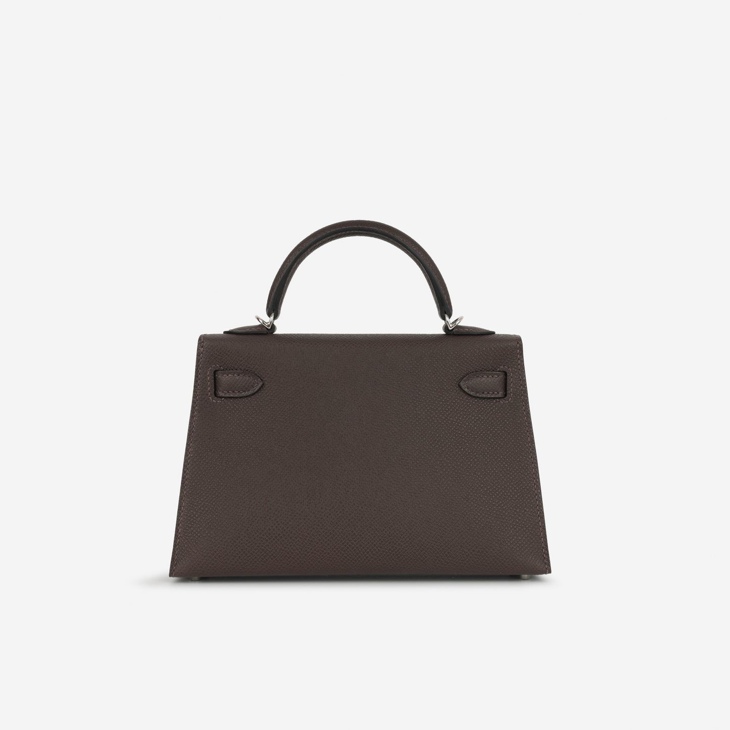 Hermès Mini Kelly - Ebene Epsom | Electrum Hardware