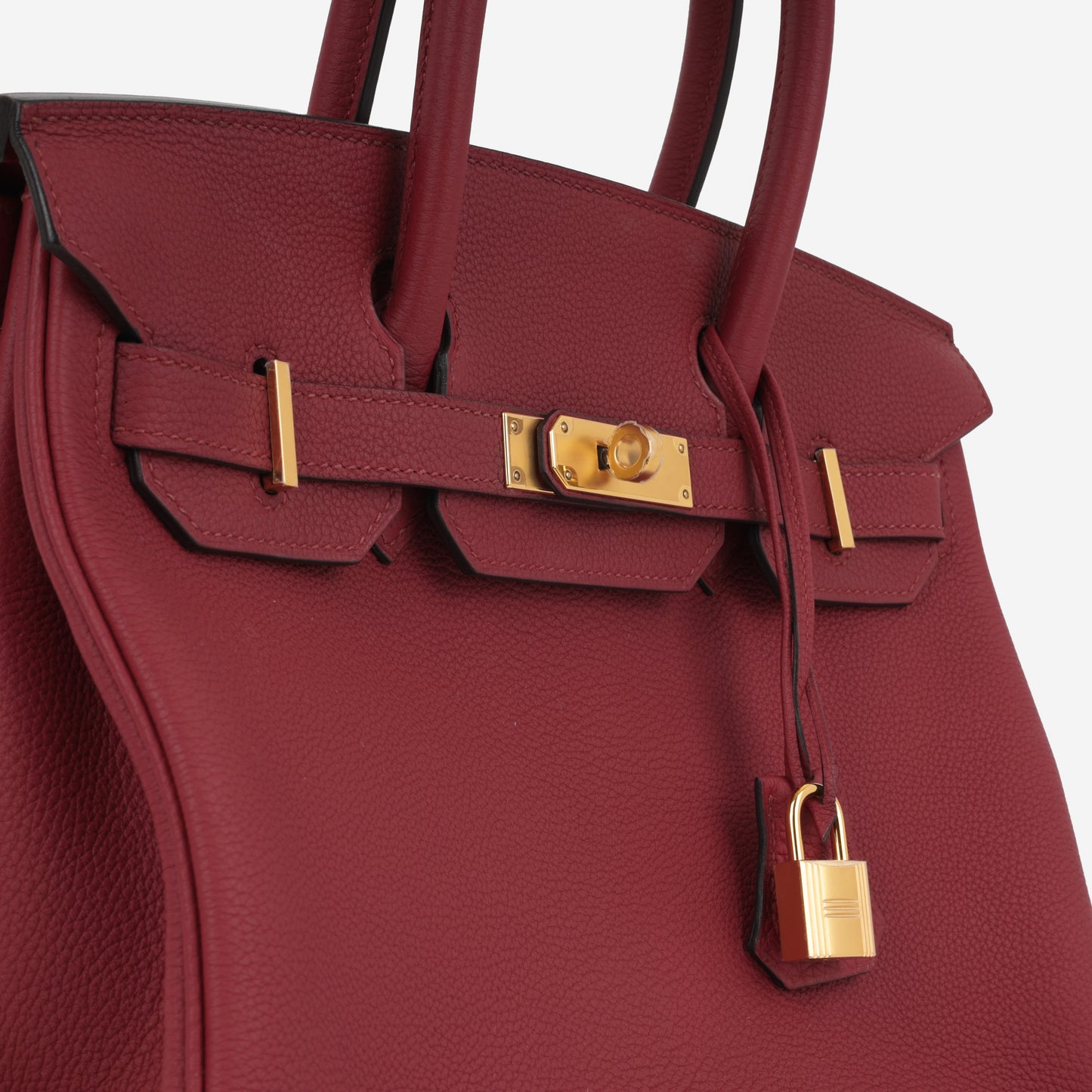 Hermès Birkin 30 - Rouge Grenat Togo | Gold Hardware