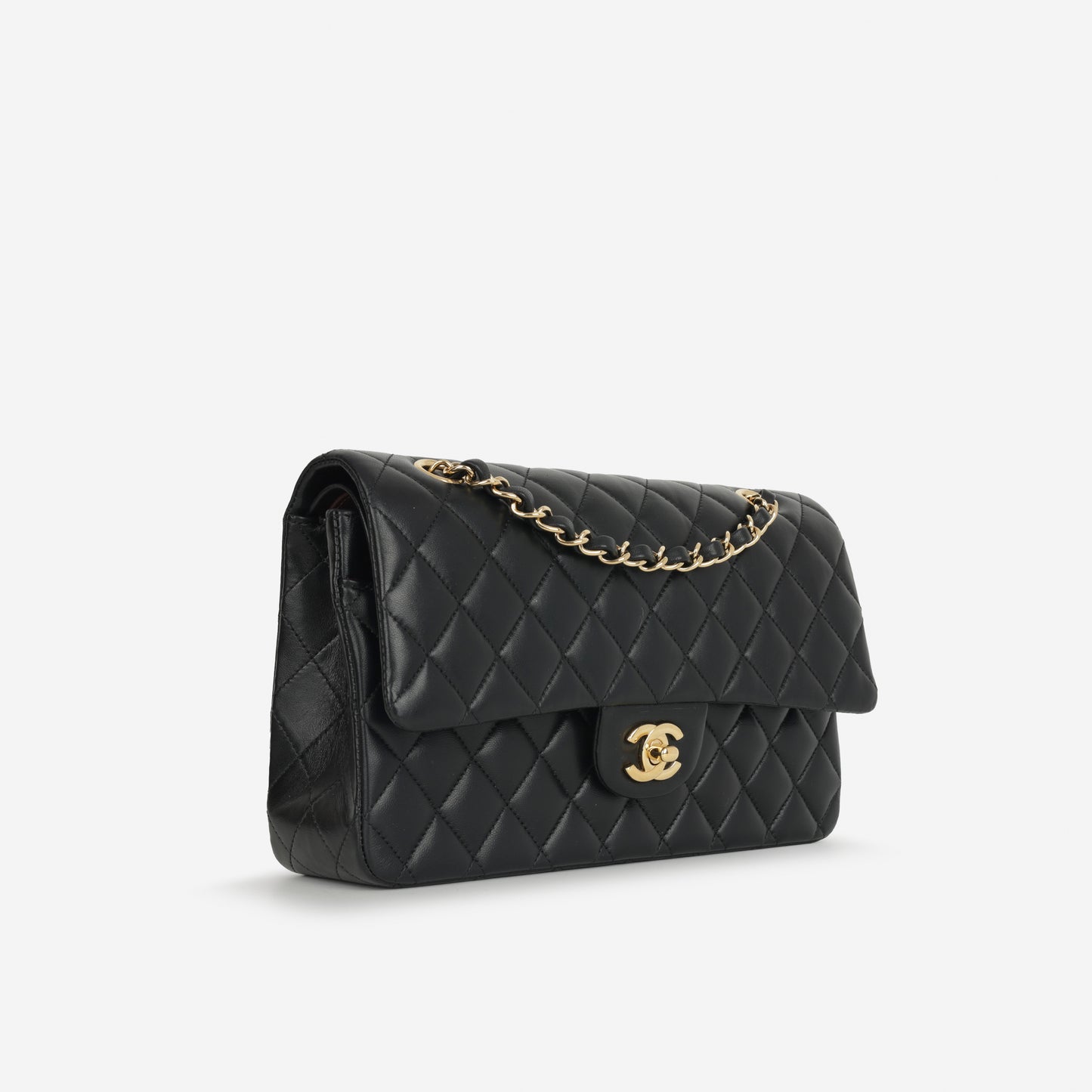 Chanel Medium Classic Flap - Black Lambskin | Gold Hardware (2022)