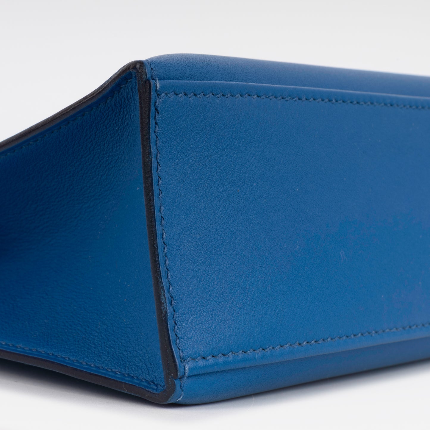 Hermès Kelly Pochette - Bleu De France Swift | Gold Hardware