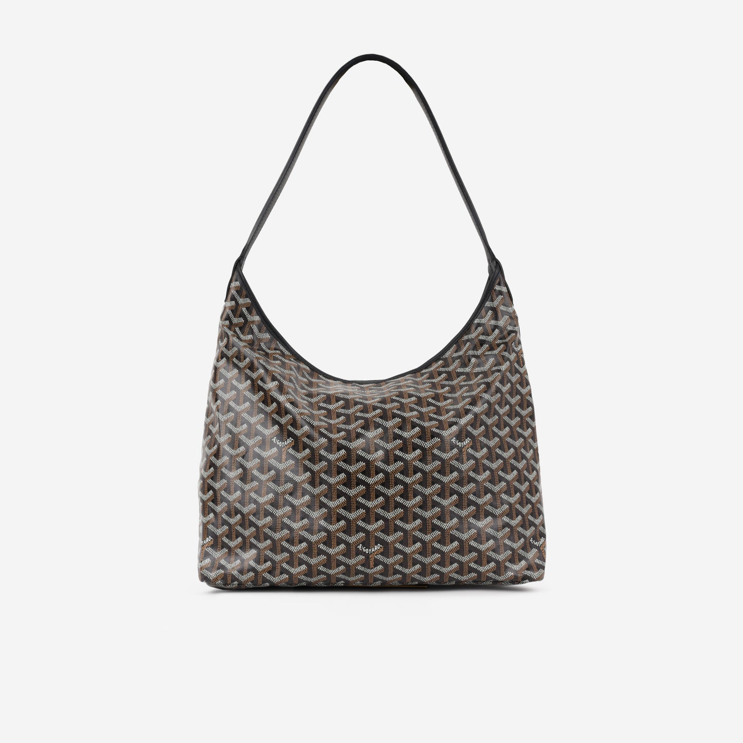 Goyard Bohème Hobo Bag - Black Goyardine | Palladium Hardware