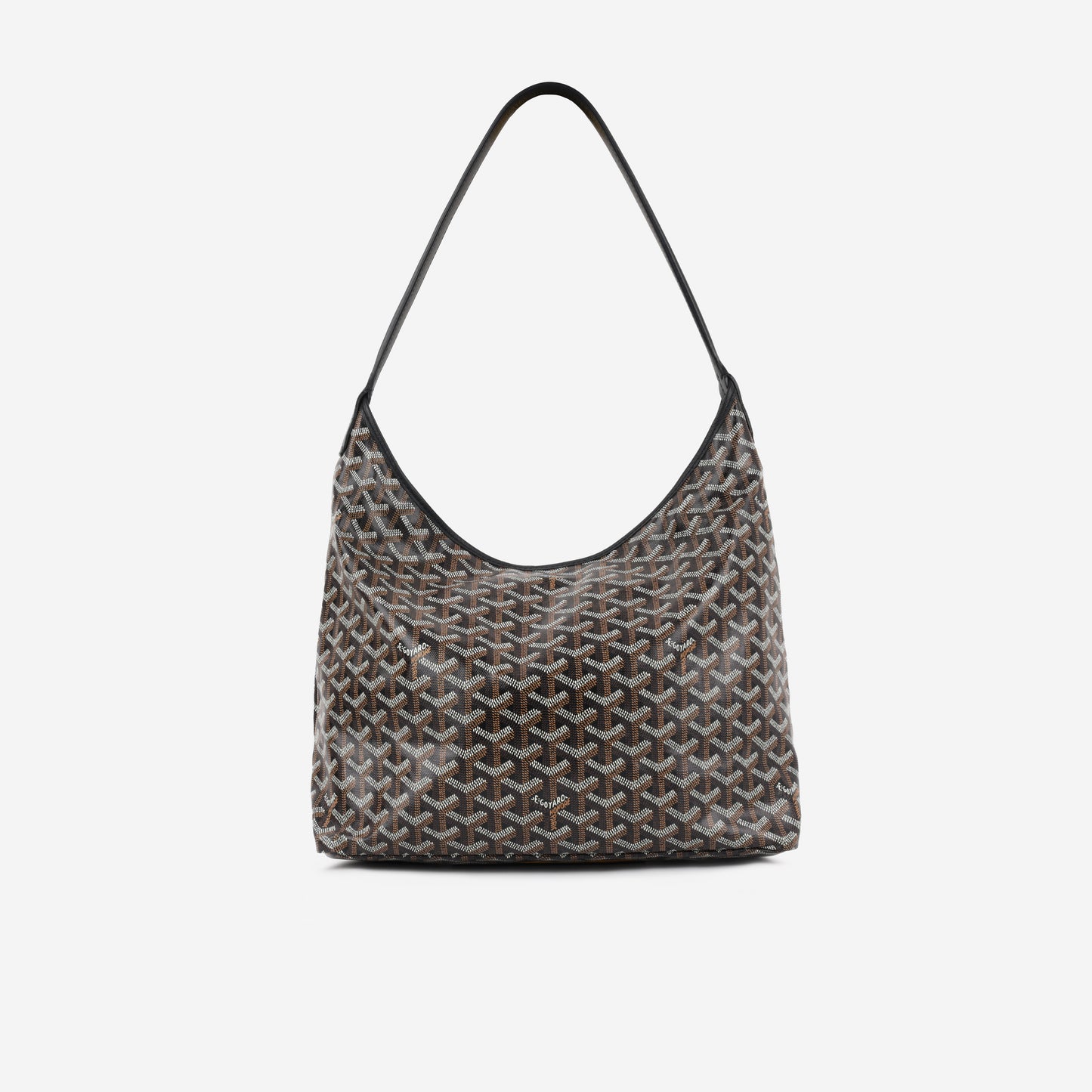Goyard Bohème Hobo Bag - Black Goyardine | Palladium Hardware